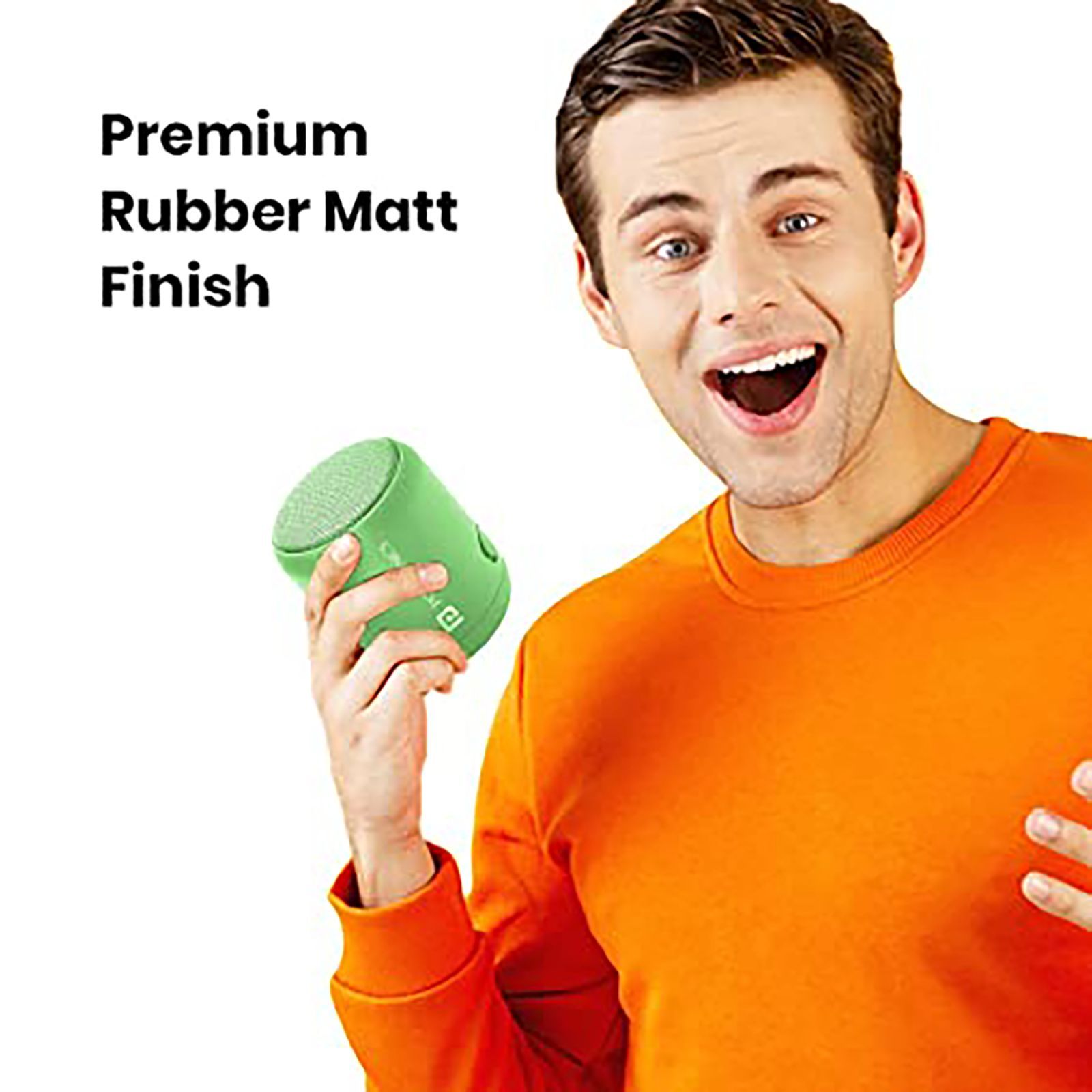 PORTRONICS Sound Drum 1 10W Portable Bluetooth Speaker (10 Hours Playtime, 5.1 Channel, Green)_3