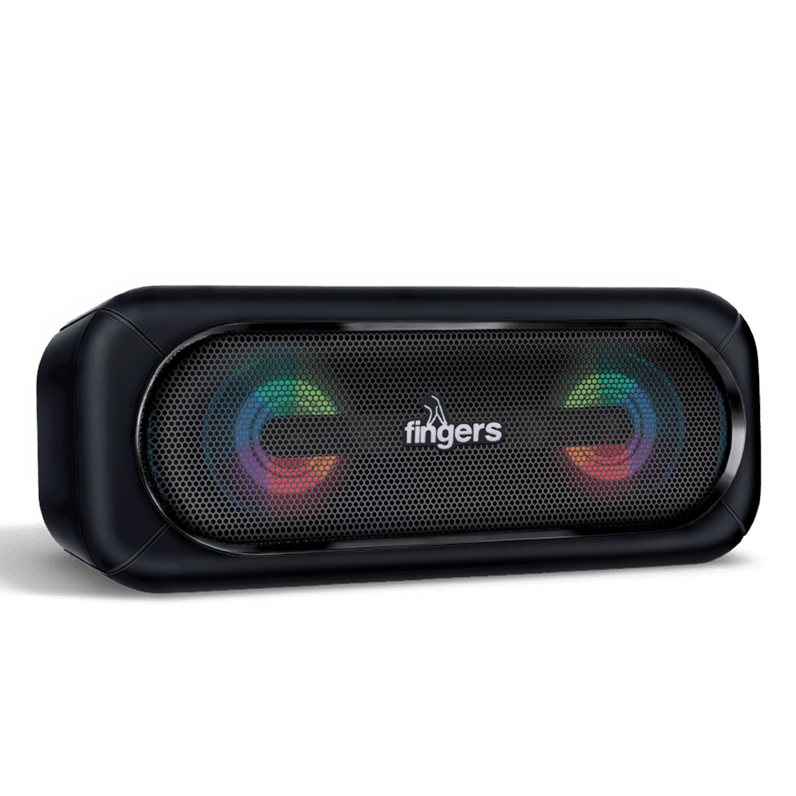 fingers SuperLit 10W Portable Bluetooth Speaker (9 Hours Playtime, 2.0 Channel, Rich Black)_3