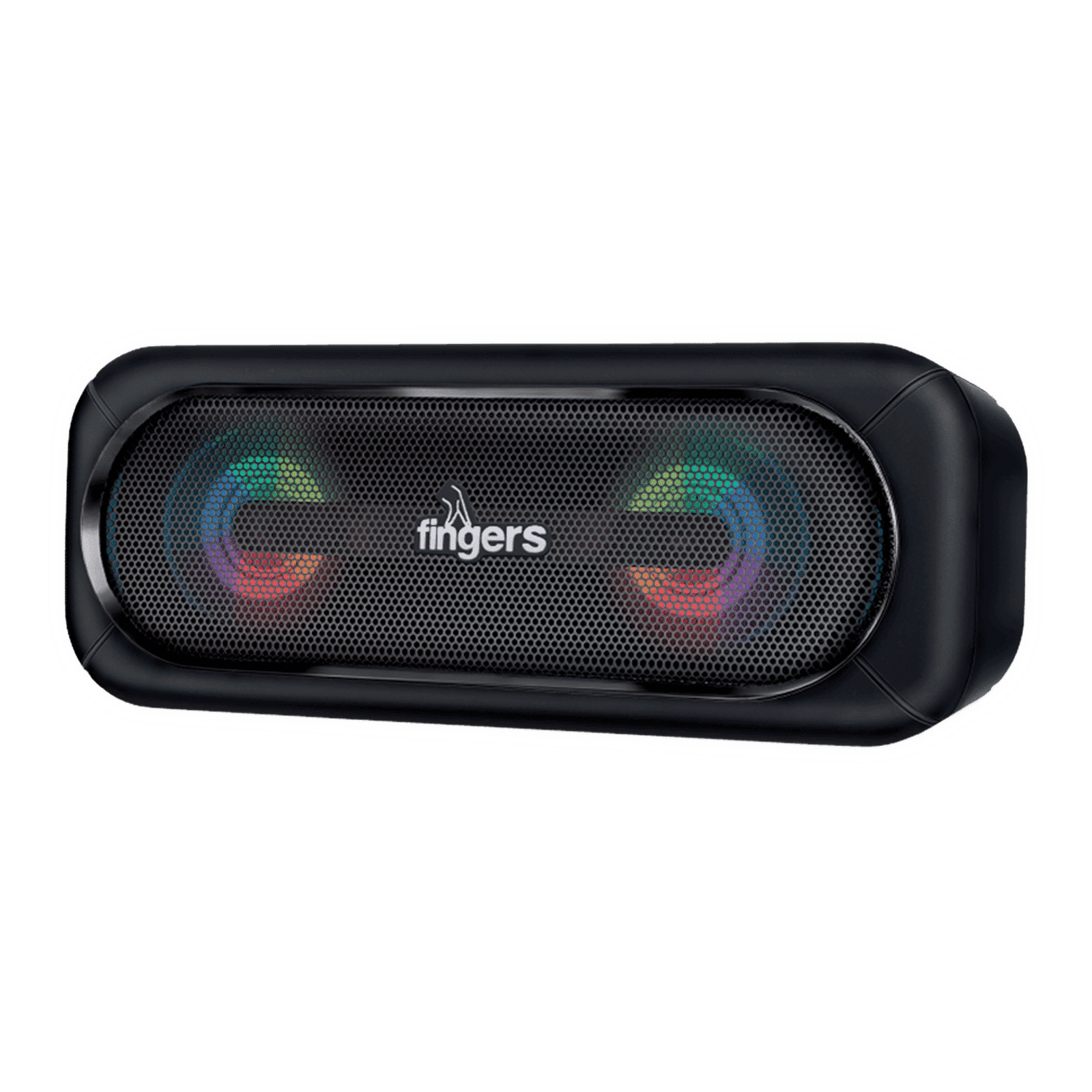 fingers SuperLit 10W Portable Bluetooth Speaker (9 Hours Playtime, 2.0 Channel, Rich Black)_6