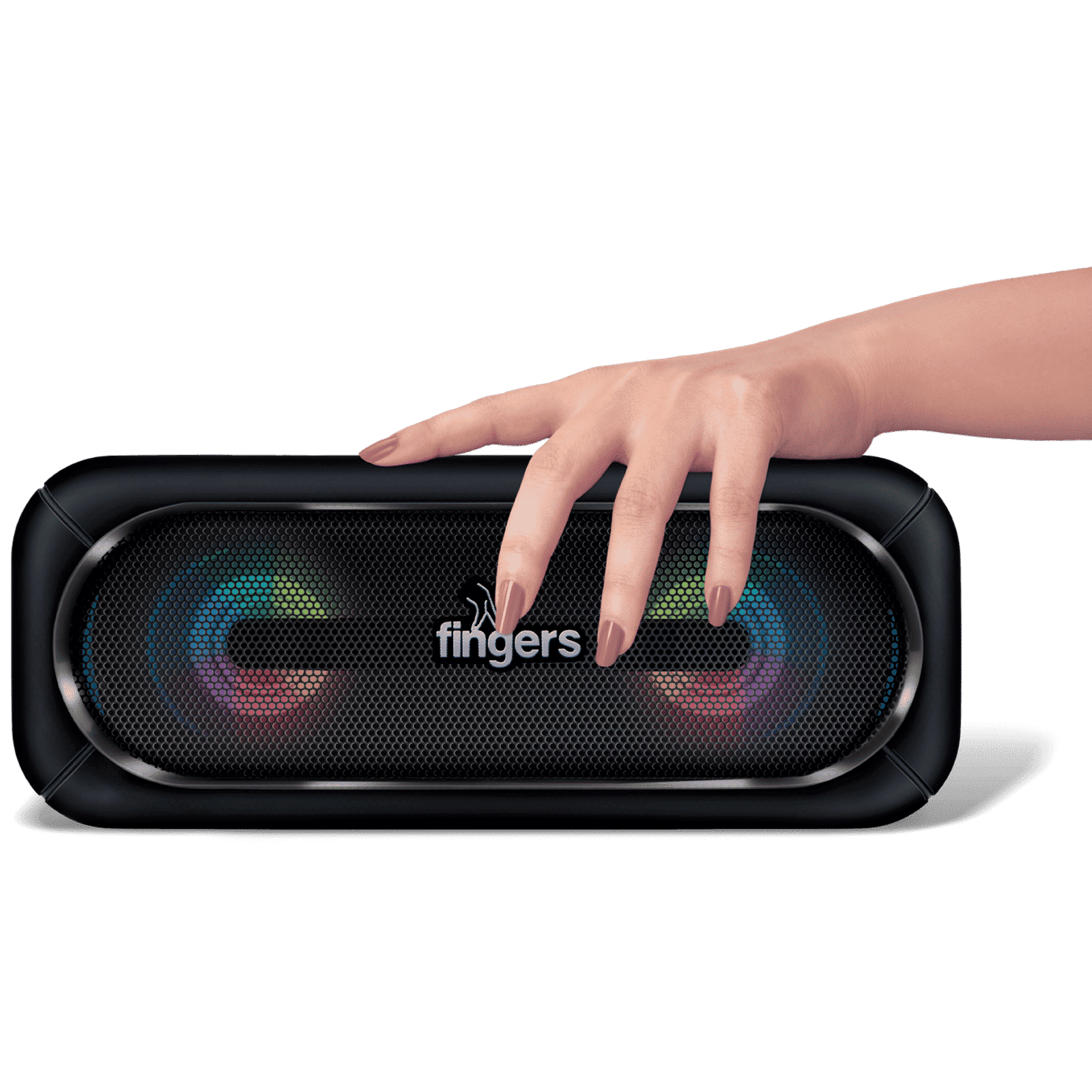 fingers SuperLit 10W Portable Bluetooth Speaker (9 Hours Playtime, 2.0 Channel, Rich Black)_7