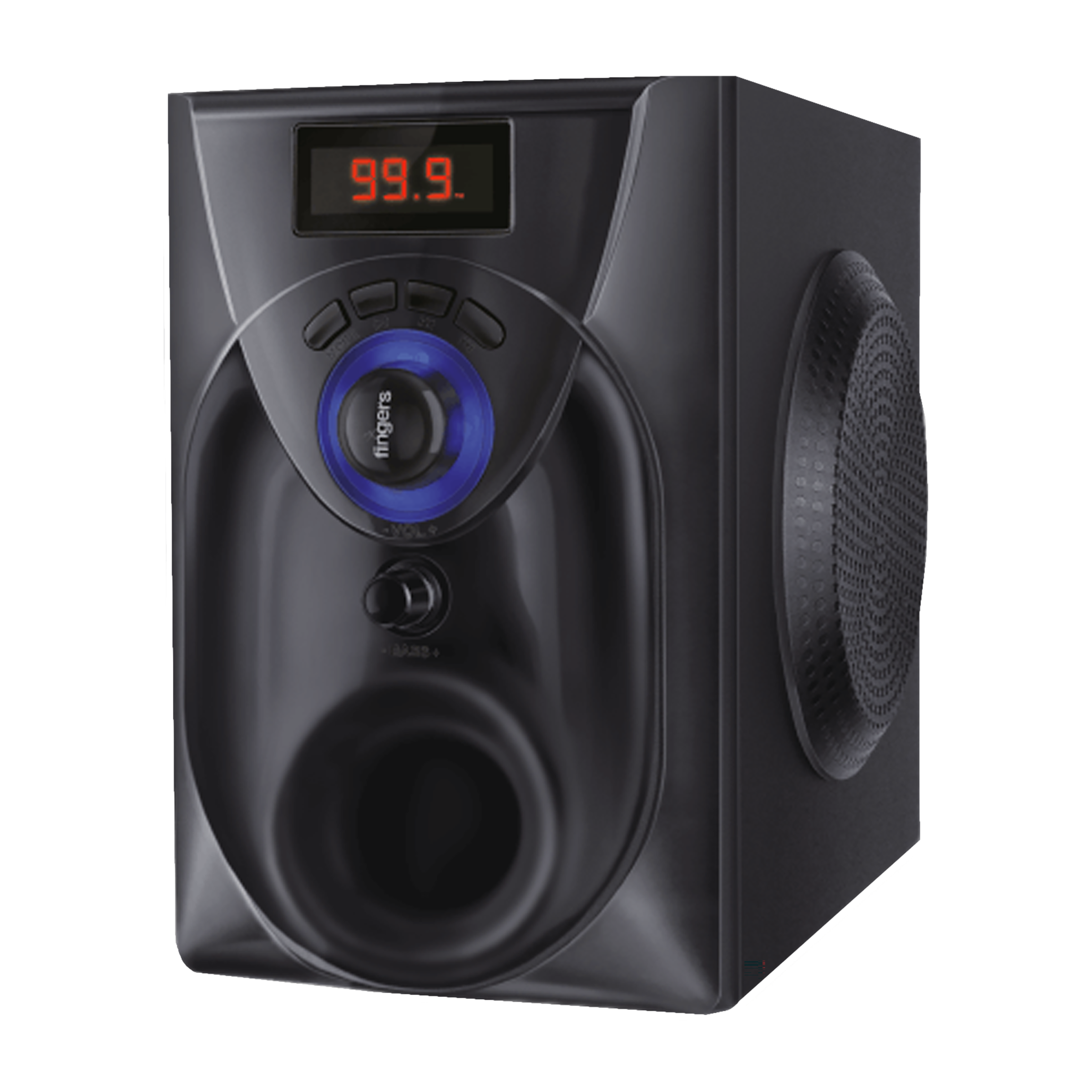 fingers Challenger 18W Multimedia Speaker (Powerful Bass, 2.1 Channel, Classic Black)_4