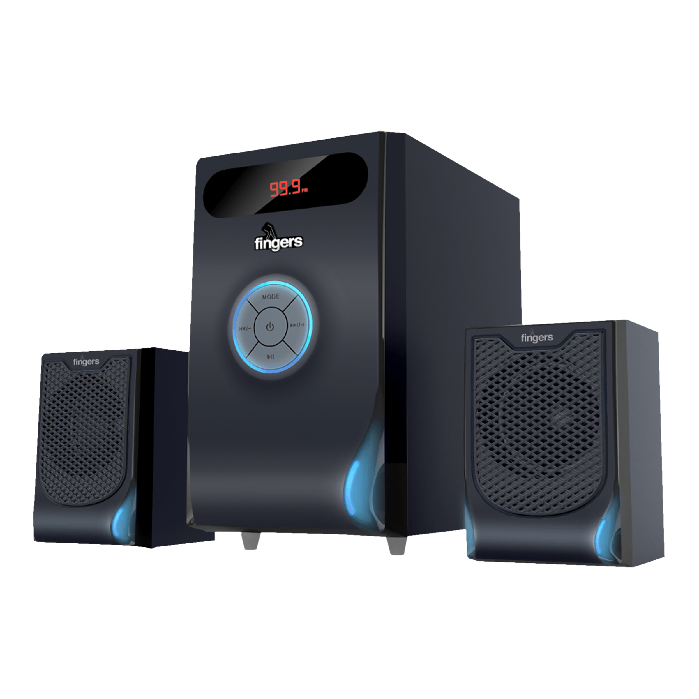 fingers Joshhh 20W Multimedia Speaker (Powerful Bass, 2.1 Channel, Classic Black) fingers Joshhh 20W Multimedia Speaker (Powerful Bass, 2.1 Channel, Classic Black)_5