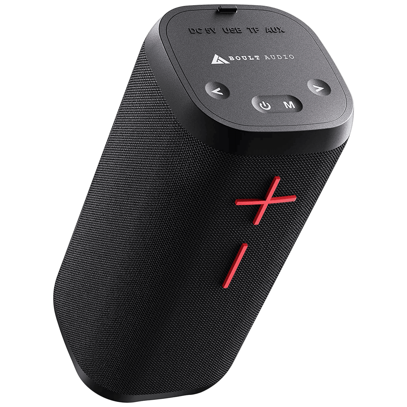 GOBOULT BassBox Verve 10W Portable Bluetooth Speaker (IPX5 Water Resistant, Premium Haptics, Mono Channel, Black)_1