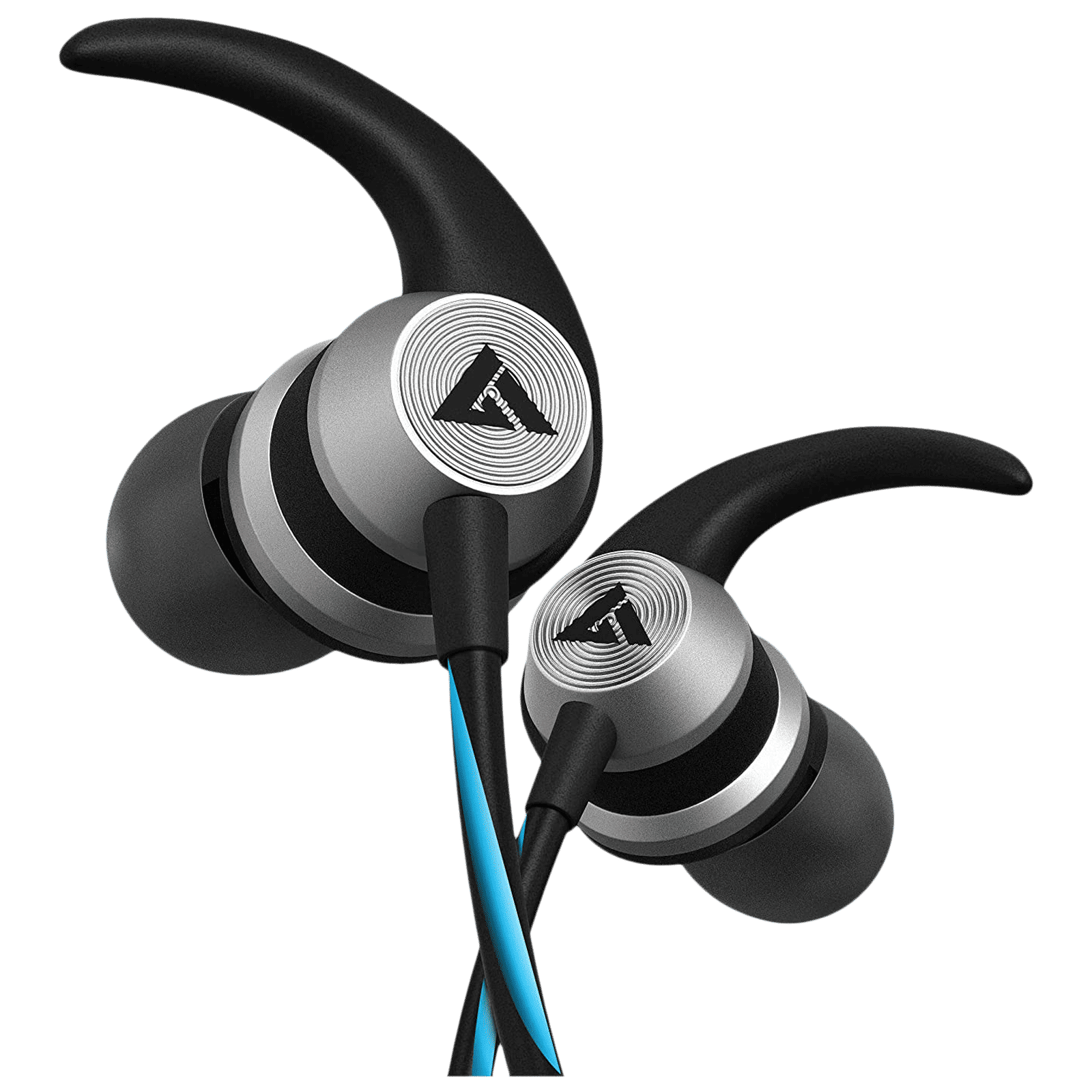 GOBOULT BassBuds X1 BA-RD-X1 Wired Earphone with Mic (In Ear, Blue)_1