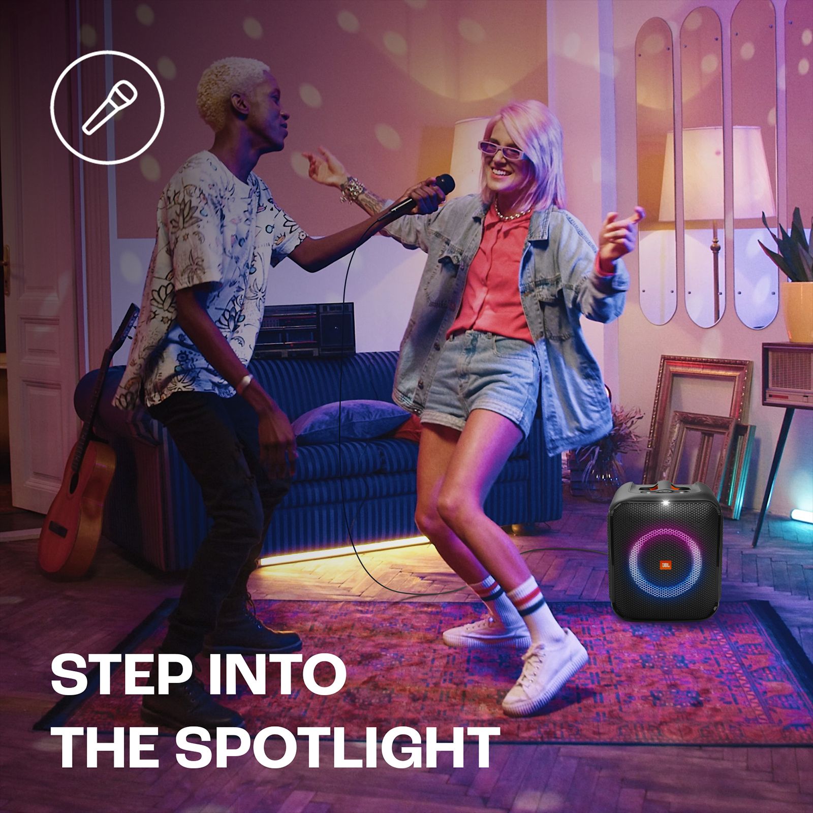 JBL PartyBox Encore Essential 100W Bluetooth Party Speaker (IPX4 Splashproof, 2.1 Channel, Black)_15