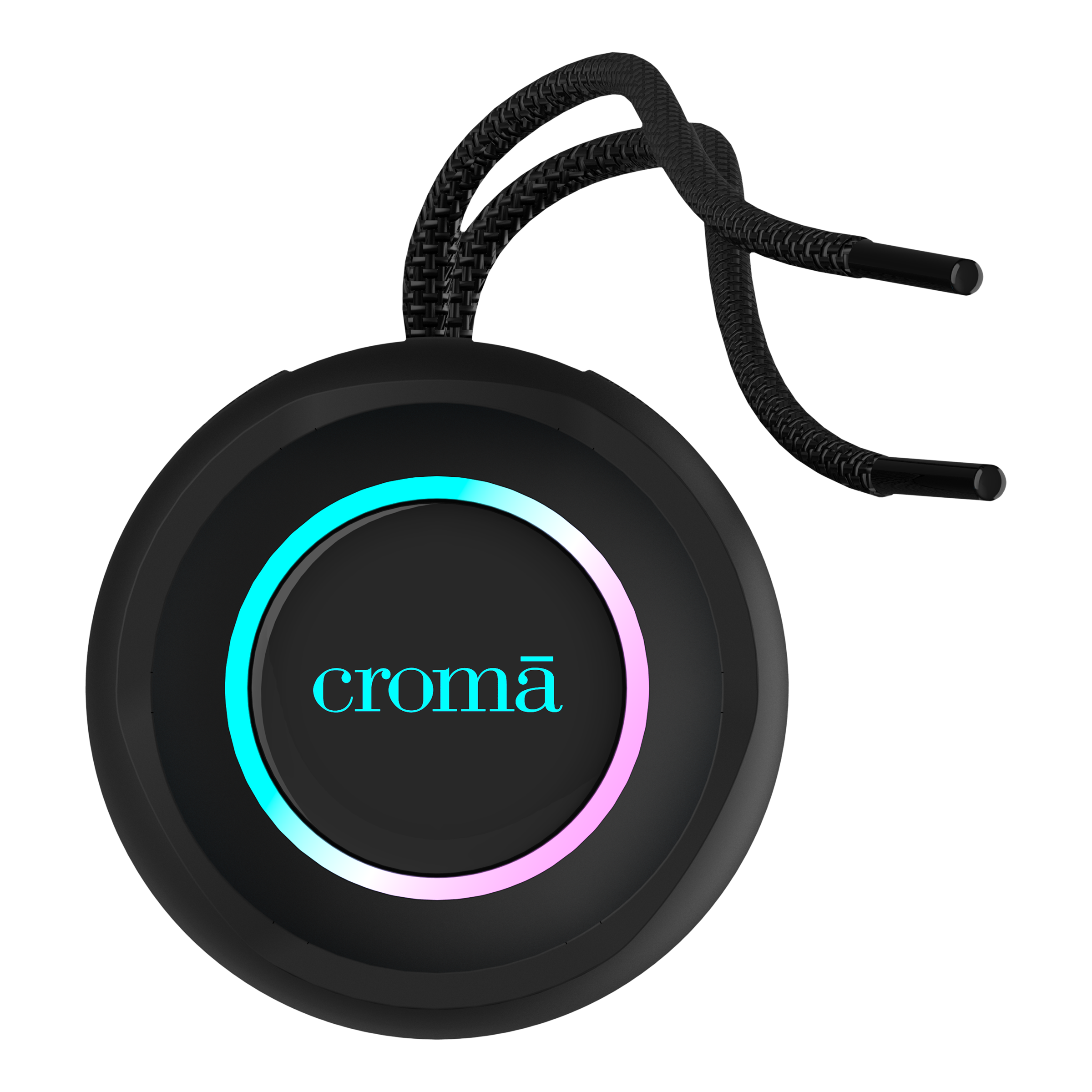 Croma 25W Portable Bluetooth Speaker (IP67 Waterproof, 15 Hours Playtime, Black)_4