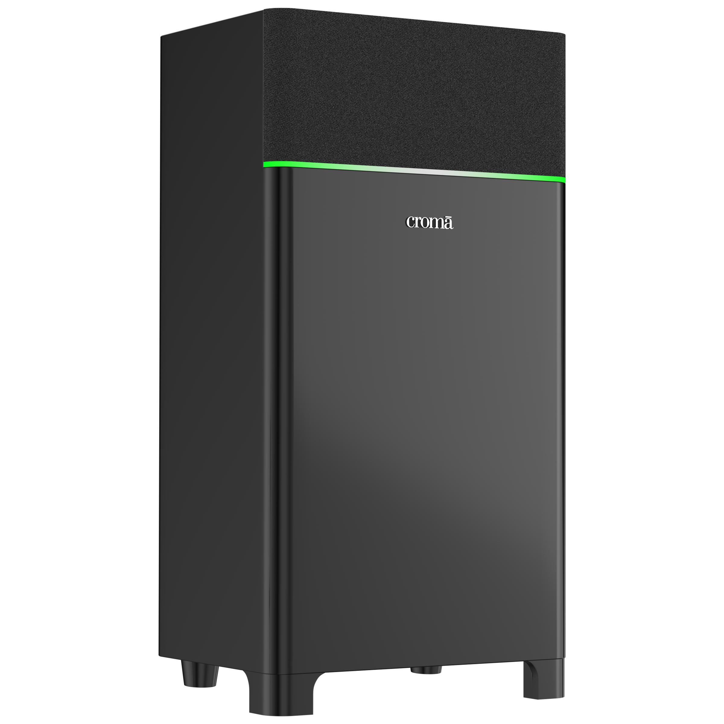 Croma 50W RMS Bluetooth Party Speaker with Wired Mic (Bass Booster Sound, 2.1 Channel, Black)_5