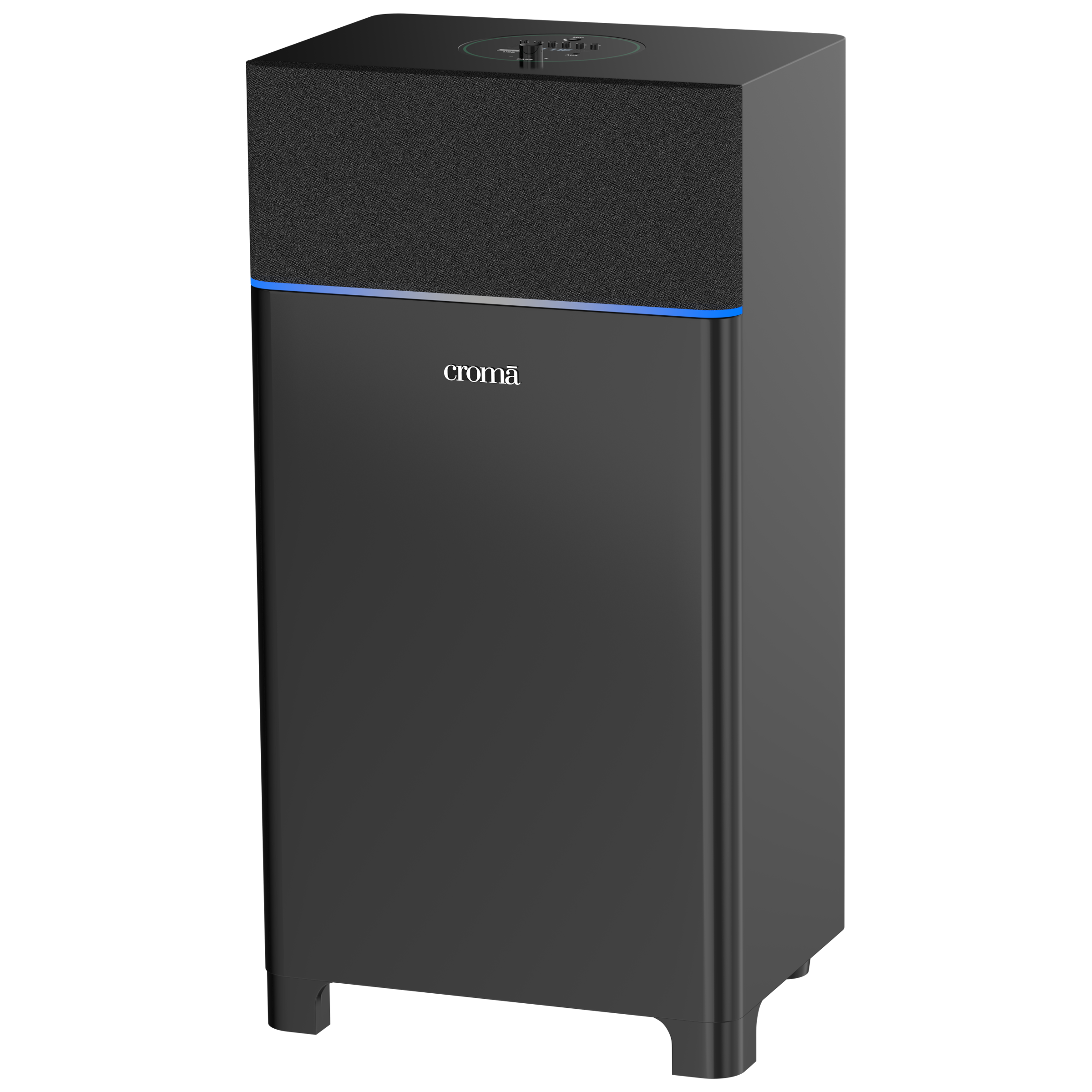 Croma 50W RMS Bluetooth Party Speaker with Wired Mic (Bass Booster Sound, 2.1 Channel, Black)_6