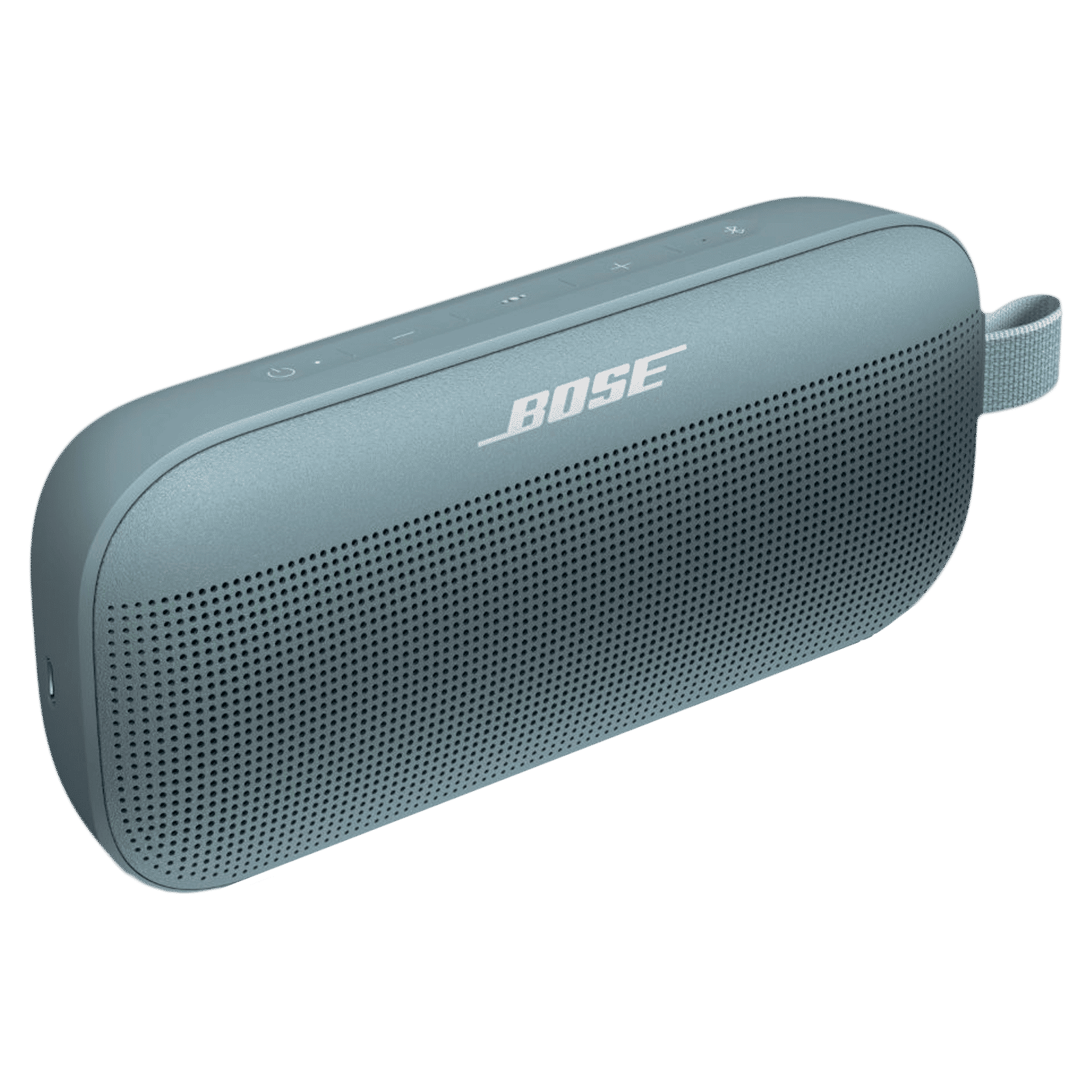 BOSE SoundLink Flex Portable Bluetooth Speaker (IPX67 Water Resistant, Rich Sound, Stereo Channel, Stone Blue) BOSE SoundLink Flex Portable Bluetooth Speaker (IPX67 Water Resistant, Rich Sound, Stereo Channel, Stone Blue)_7