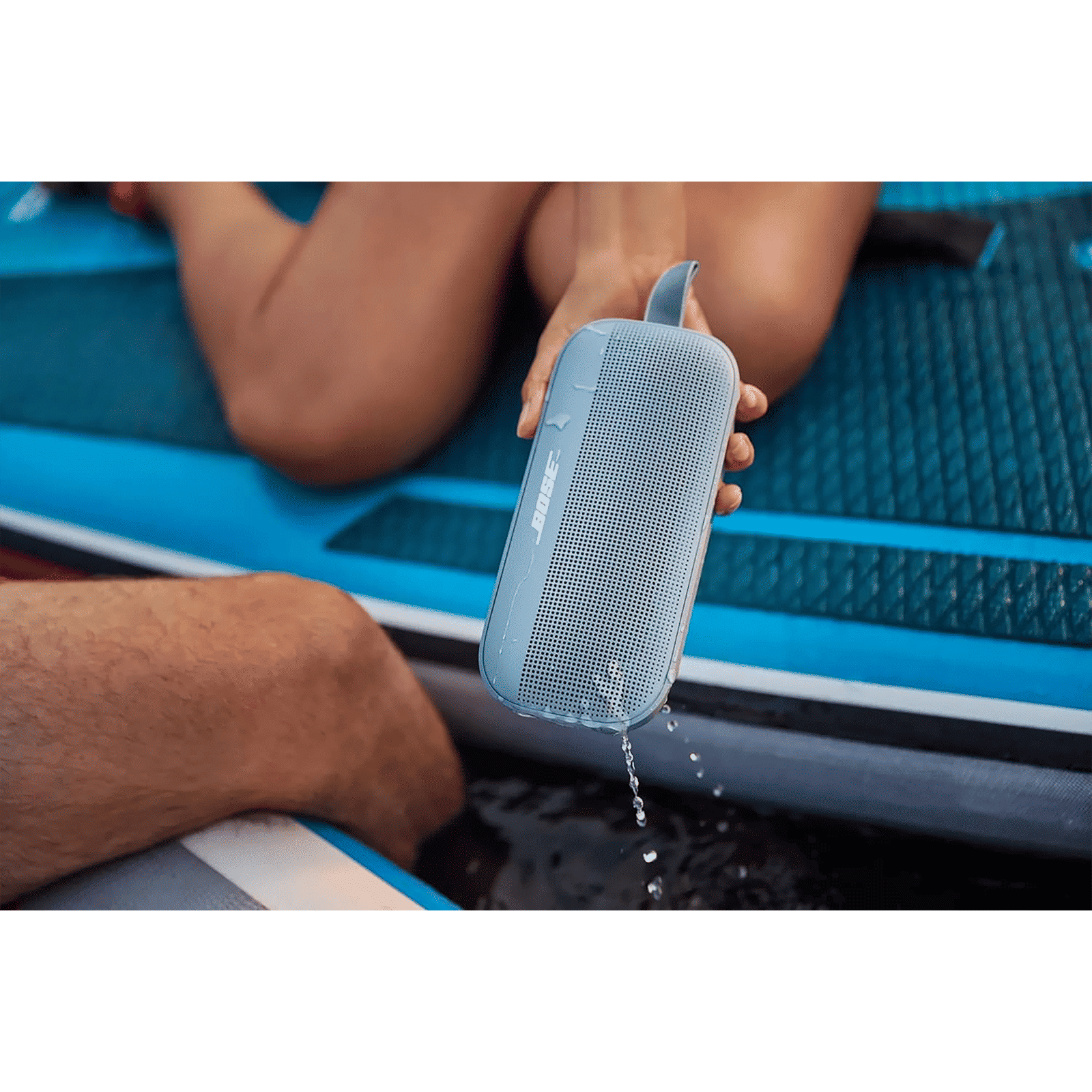 BOSE SoundLink Flex Portable Bluetooth Speaker (IPX67 Water Resistant, Rich Sound, Stereo Channel, Stone Blue) BOSE SoundLink Flex Portable Bluetooth Speaker (IPX67 Water Resistant, Rich Sound, Stereo Channel, Stone Blue)_10