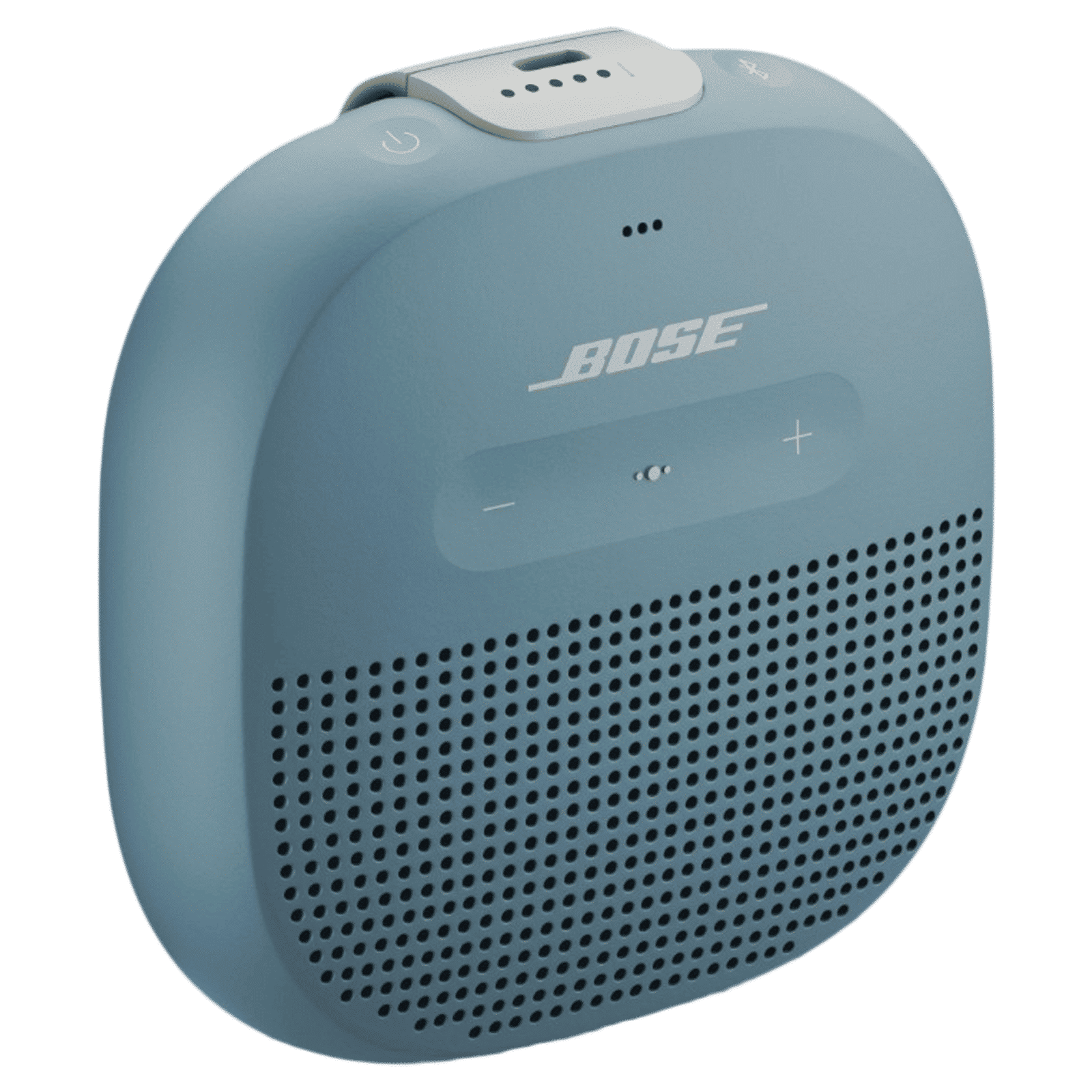 BOSE SoundLink Micro 5W Portable Bluetooth Speaker (IPX67 Water Resistant, Stereo Sound, Mono Speaker, Stone Blue)_3