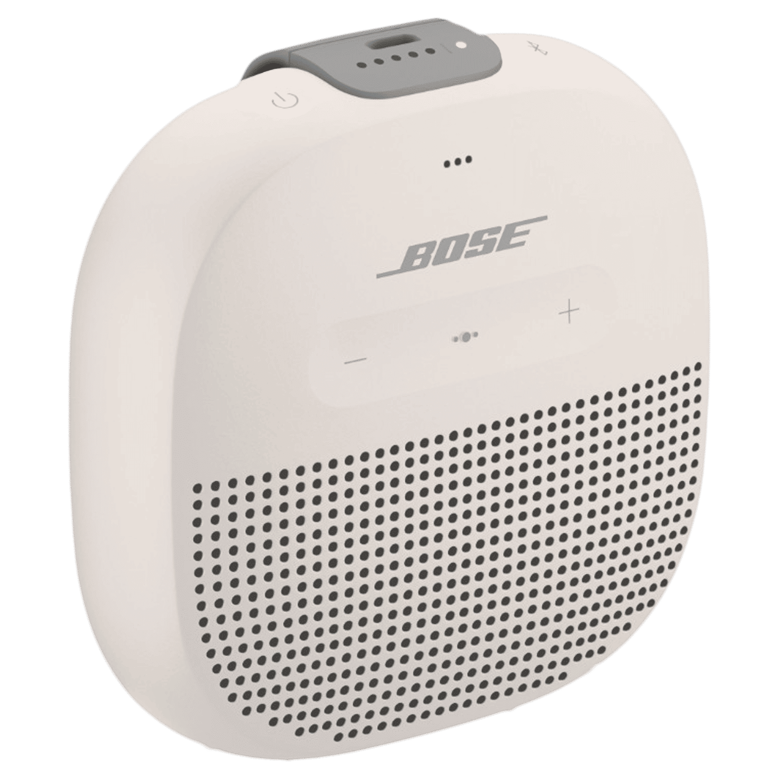 BOSE SoundLink Micro 5W Portable Bluetooth Speaker (IPX67 Water Resistant, Stereo Sound, Mono Speaker, White Smoke)_3
