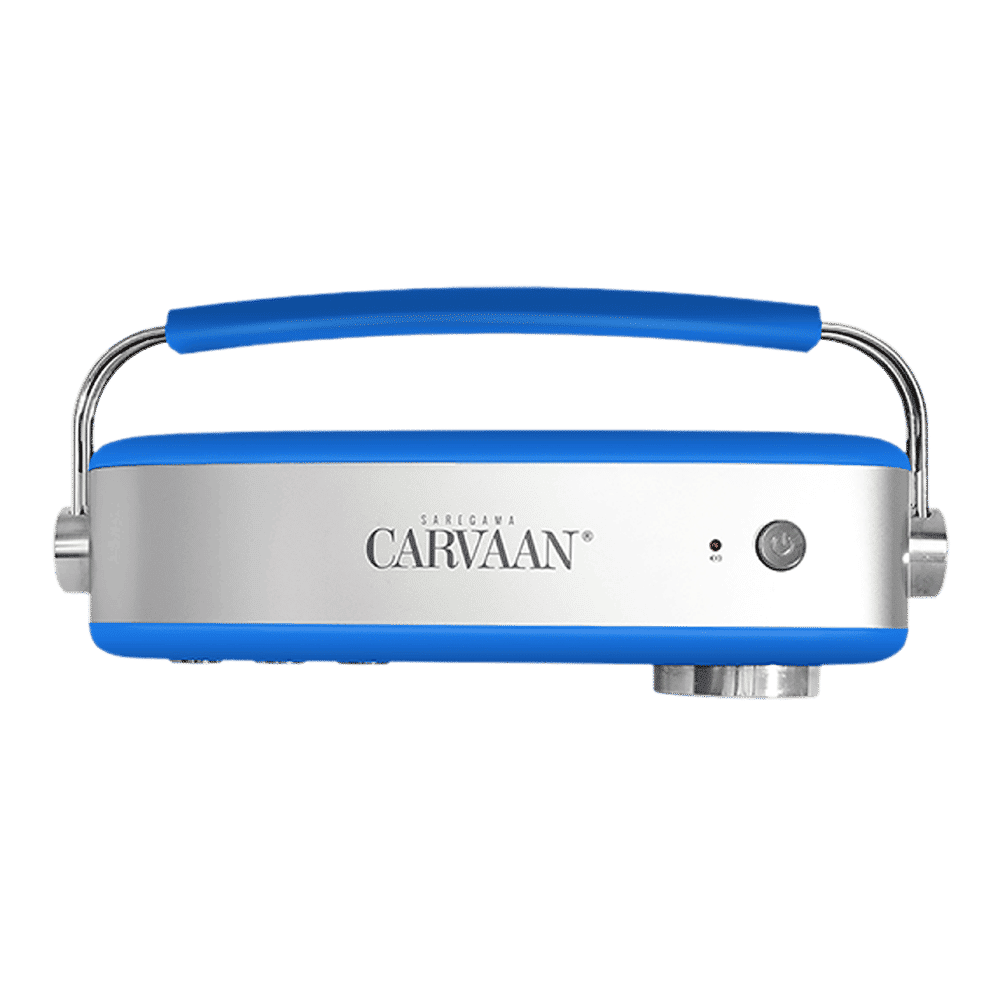 SAREGAMA Carvaan Premium Hindi 10W Portable Bluetooth Speaker (5 Hours Playtime, 2.0 Channel, Cobalt Blue)_4
