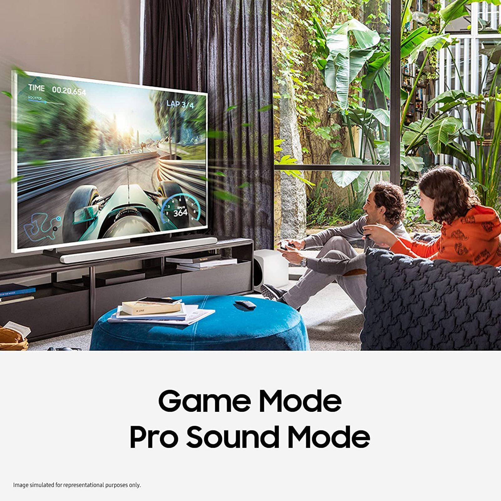 SAMSUNG S801B 330W Bluetooth Soundbar with Remote (Dolby Atmos, 3.1.2 Channel, White)_7