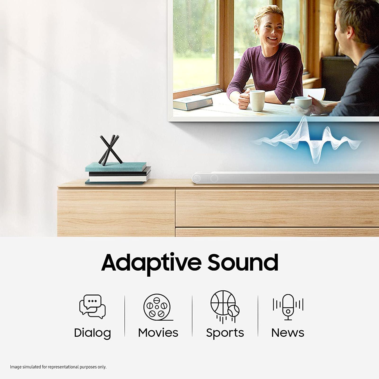 SAMSUNG S801B 330W Bluetooth Soundbar with Remote (Dolby Atmos, 3.1.2 Channel, White)_6