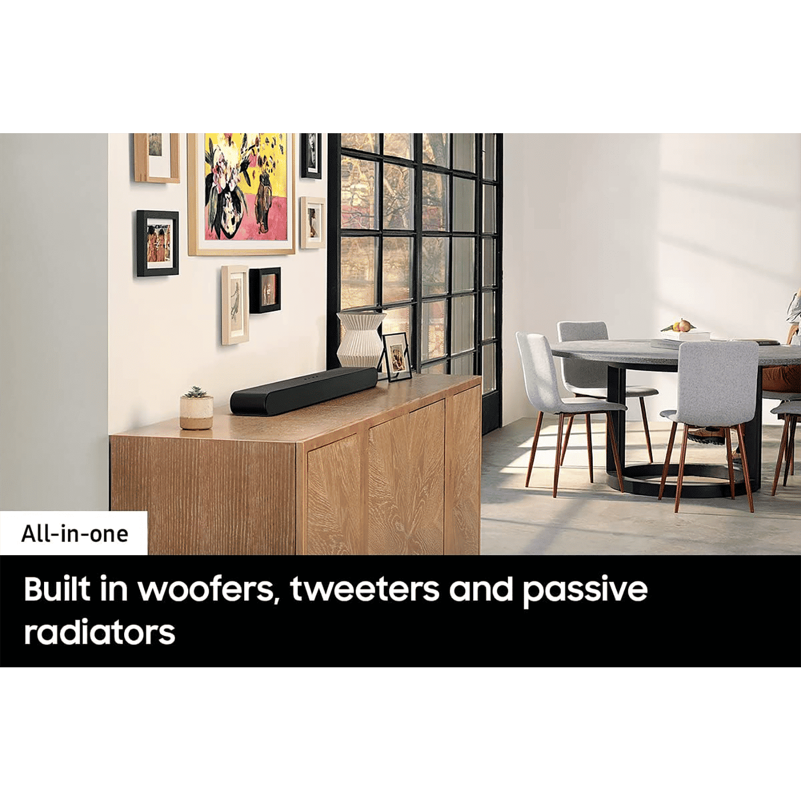 SAMSUNG S61B 200W Bluetooth Soundbar with Remote (Dolby Atmos, 5.0 Channel, White)_12