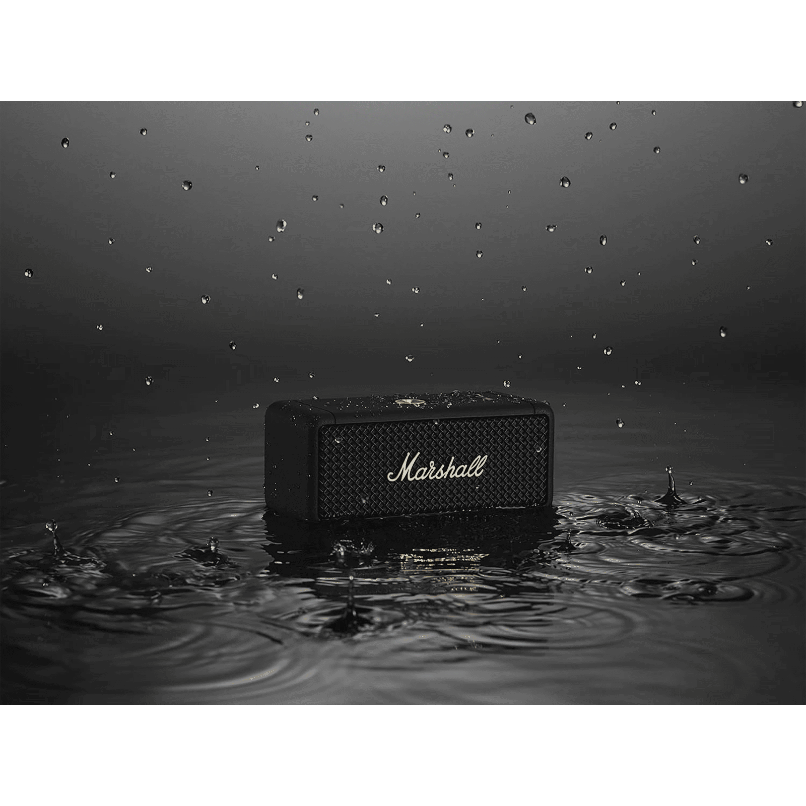 Marshall Emberton II 20W Portable Bluetooth Speaker (IP67 Water Resistant, Multi-directional Control Knob, Stereo Channel, Black & Brass) Marshall Emberton II 20W Portable Bluetooth Speaker (IP67 Water Resistant, Multi-directional Control Knob, Stereo Channel, Black & Brass)_14