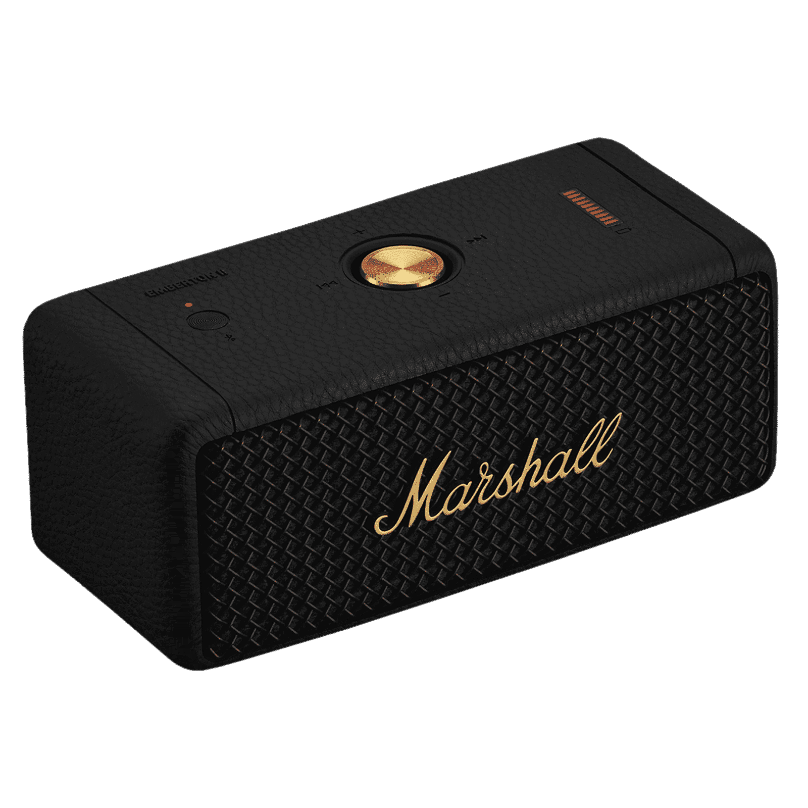 Marshall Emberton II 20W Portable Bluetooth Speaker (IP67 Water Resistant, Multi-directional Control Knob, Stereo Channel, Black & Brass) Marshall Emberton II 20W Portable Bluetooth Speaker (IP67 Water Resistant, Multi-directional Control Knob, Stereo Channel, Black & Brass)_3