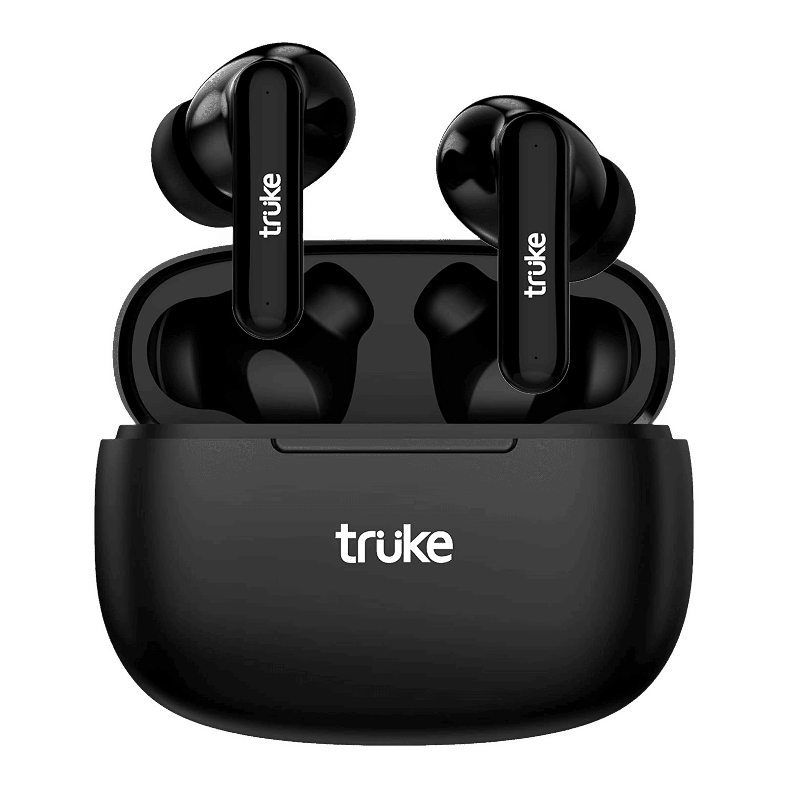 truke Air Buds Lite E1 TWS Earbuds with Enviornomental Noise Cancellation (IPX4 Waterproof, 48 Hours Playback, Black)_1