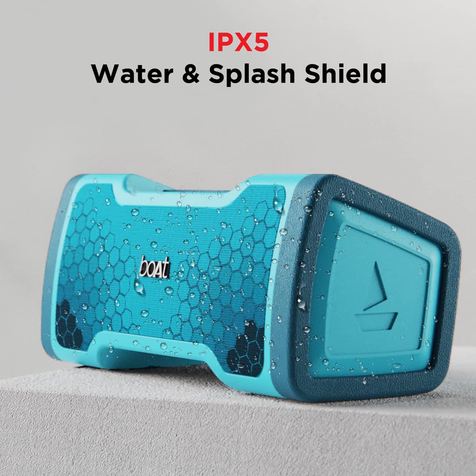 boAt Stone 1000v2 14 Watts Portable Bluetooth Speaker (IPX5 Water & Splash Resistance, Blizzard Blue)_5