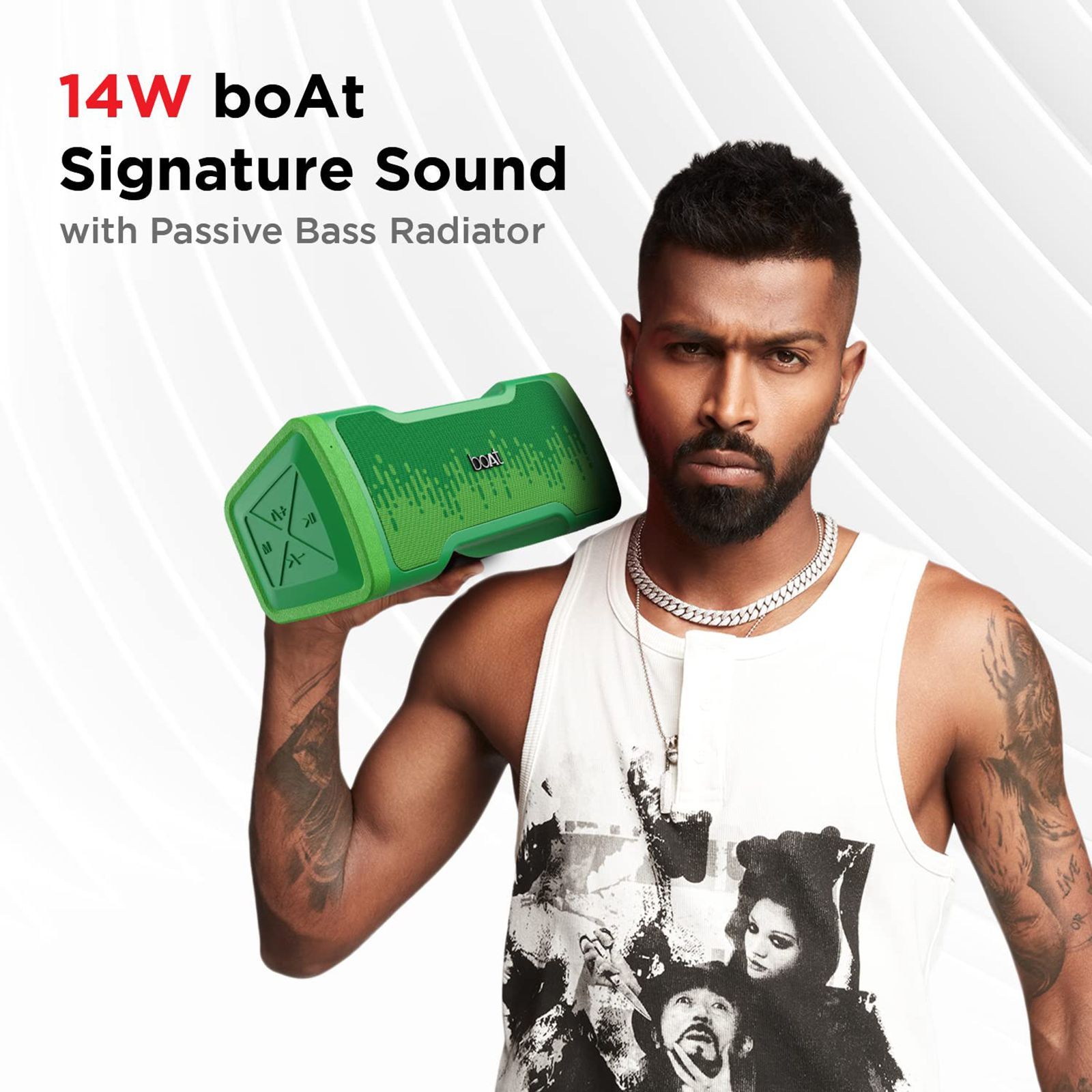 boAt Stone 1000v2 14 Watts Portable Bluetooth Speaker (IPX5 Water & Splash Resistance, Goblin Green)_8