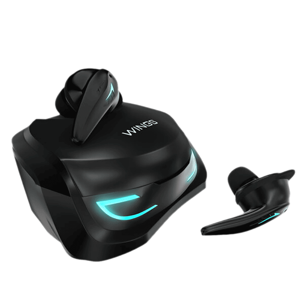 WINGS Phantom 500 TWS Earbuds with Environmental Noise Cancellation (IPX5 Water Resistant, 30 Hours Playtime, Black) WINGS Phantom 500 TWS Earbuds with Environmental Noise Cancellation (IPX5 Water Resistant, 30 Hours Playtime, Black)_12