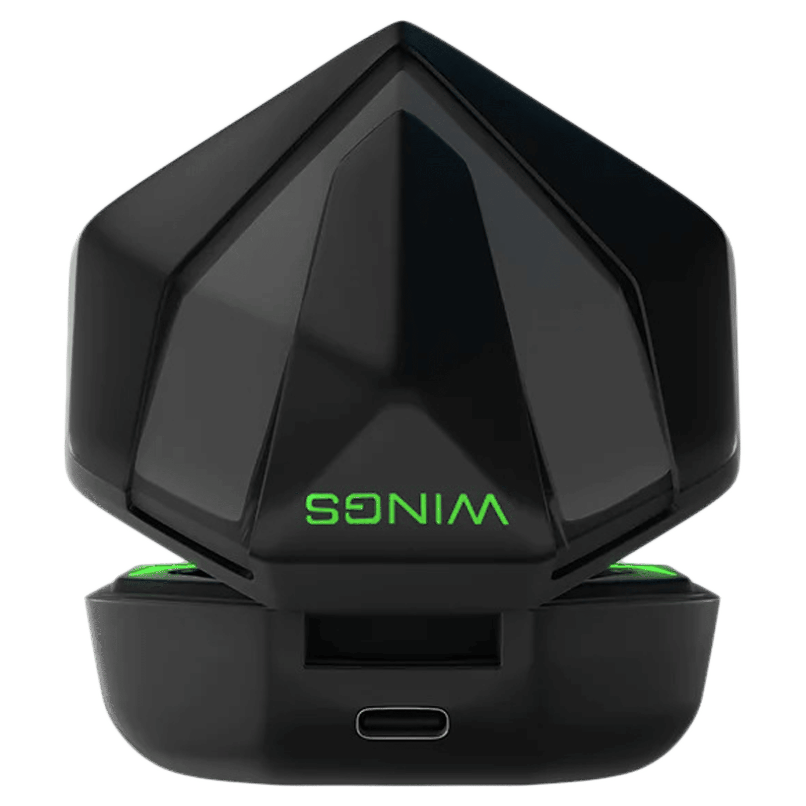 WINGS Phantom Pro TWS Earbuds with Environmental Noise Cancellation (IPX5 Water Resistant, 40 Hours Playtime, Black)_16