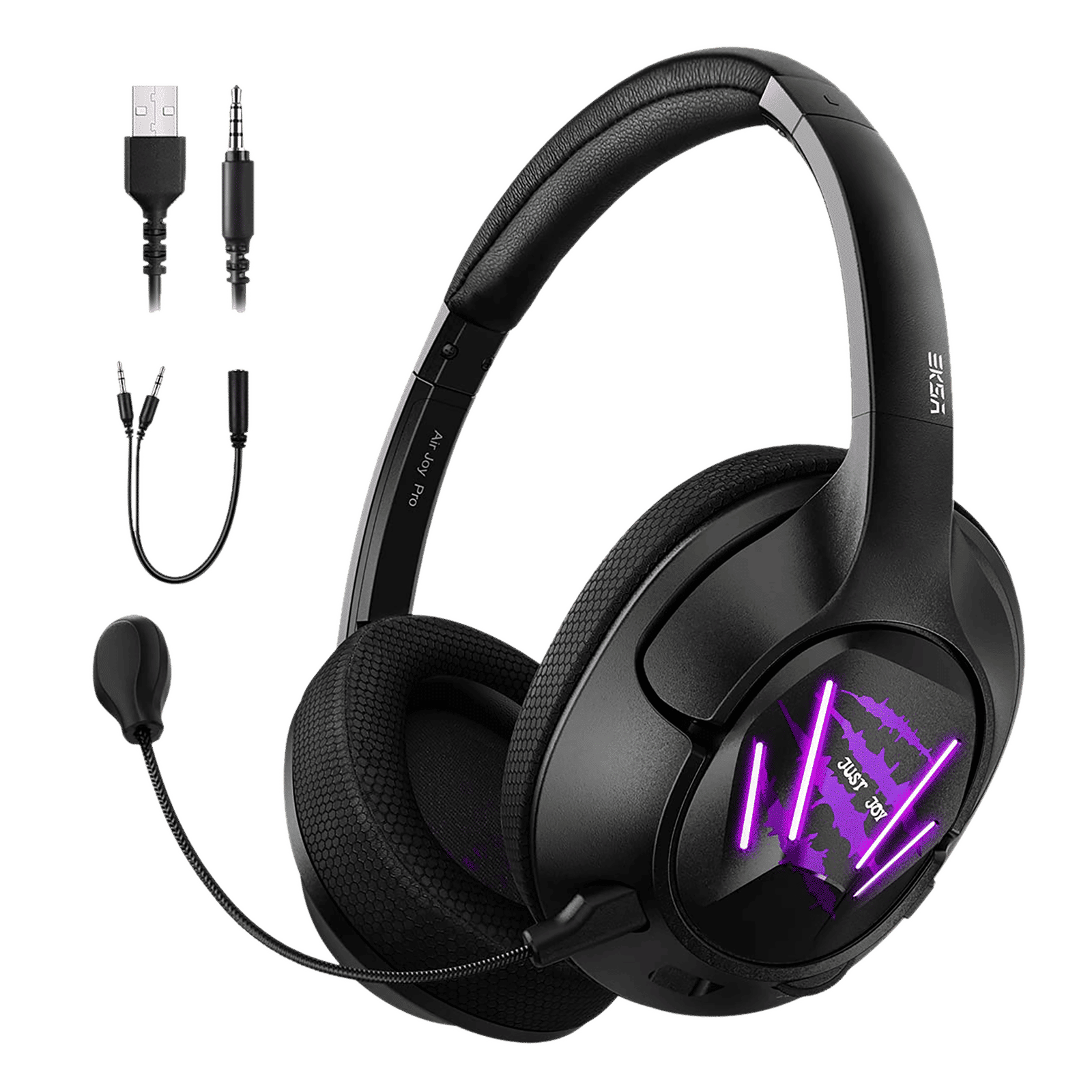 EKSA E3 Wired Gaming Headset (7.1 Surround Sound, Over Ear, Purple) EKSA E3 Wired Gaming Headset (7.1 Surround Sound, Over Ear, Purple)_1