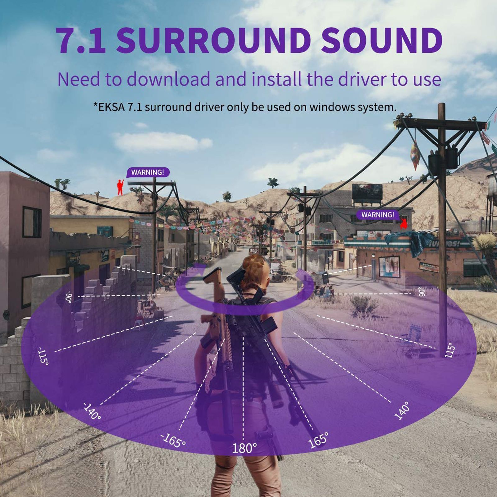 EKSA E3 Wired Gaming Headset (7.1 Surround Sound, Over Ear, Purple) EKSA E3 Wired Gaming Headset (7.1 Surround Sound, Over Ear, Purple)_12