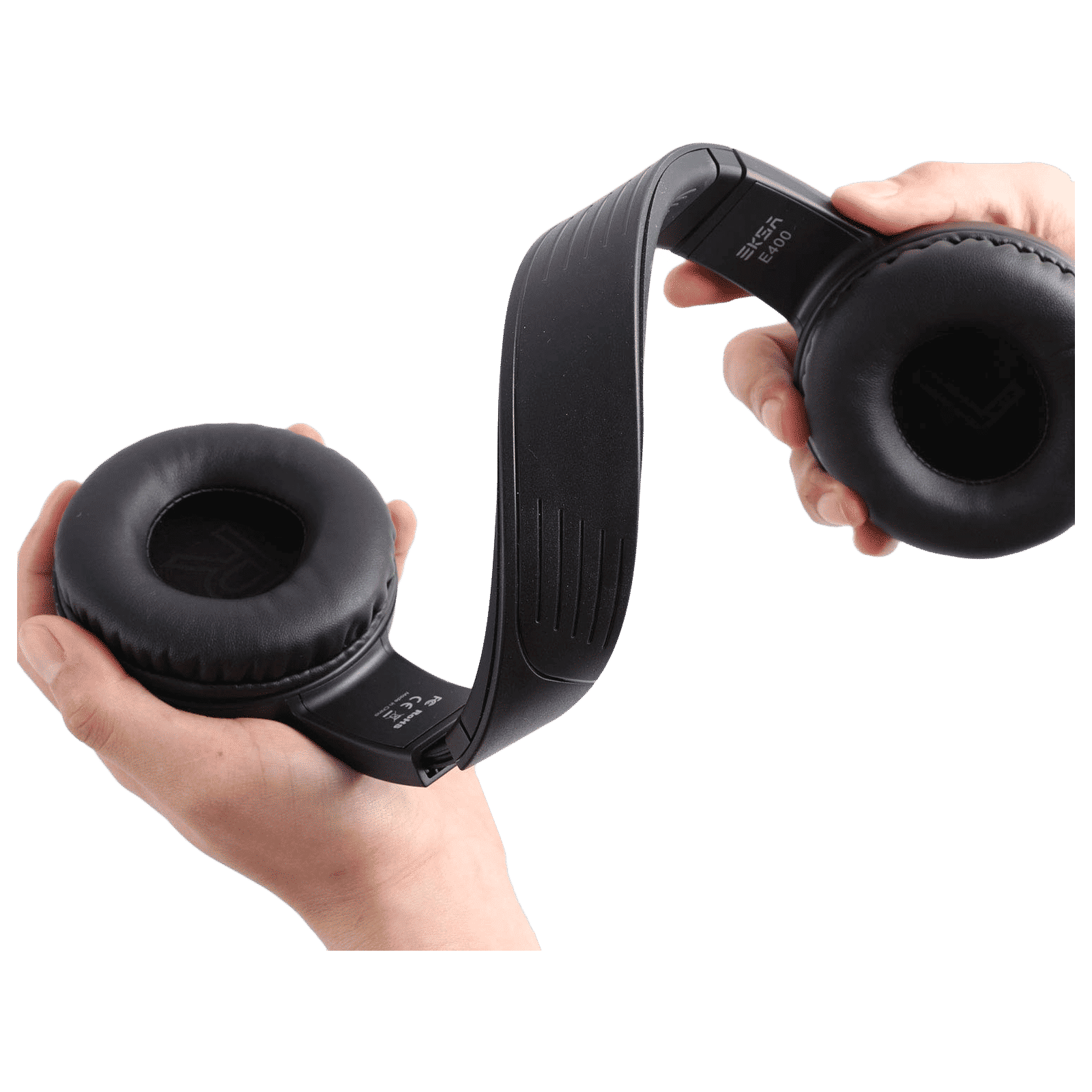 EKSA E400 Wired Gaming Headset (3D Stereo Sound, On Ear, Black)_4