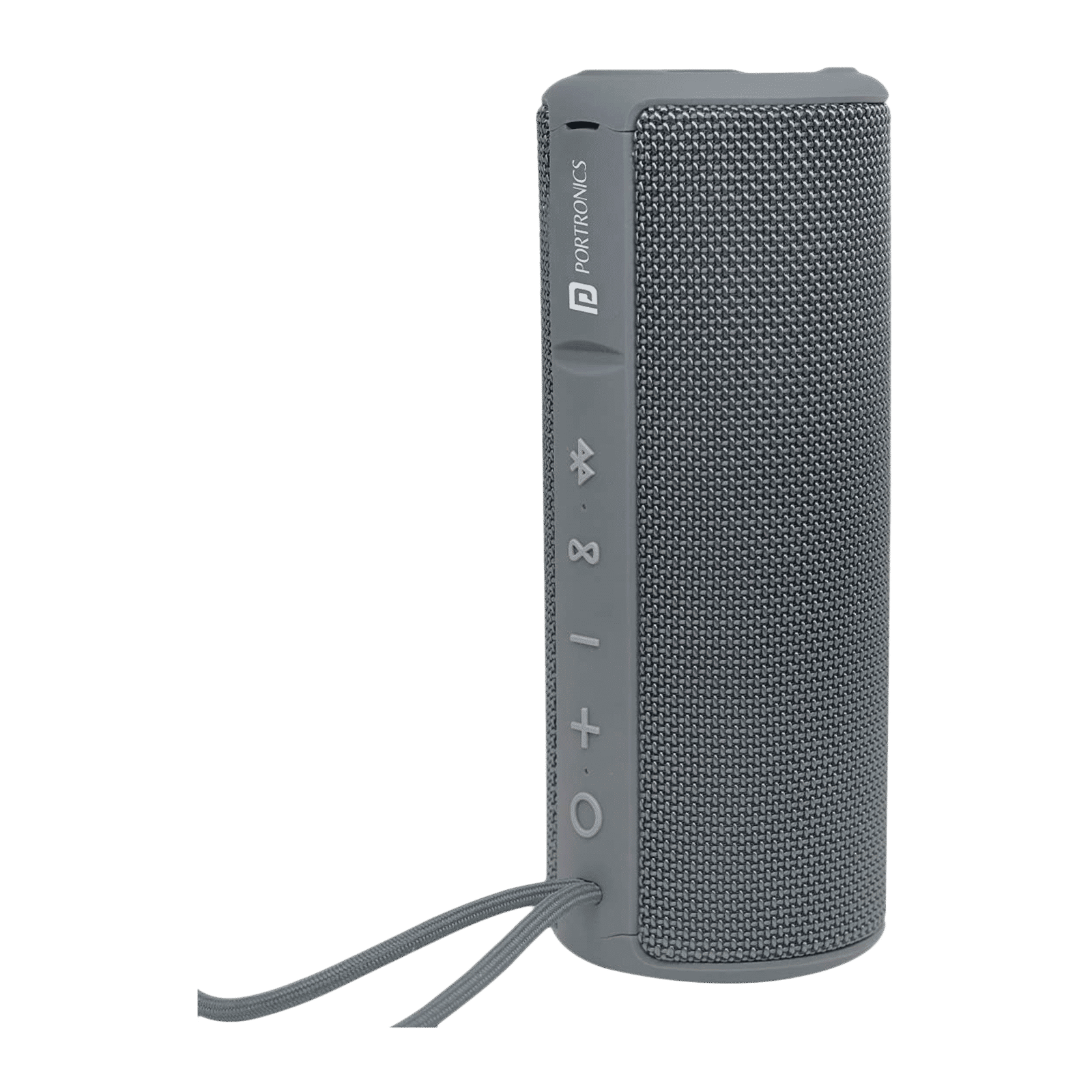 PORTRONICS Breeze Plus 20W Portable Bluetooth Speaker (IPX6 Water Resistant, Surround Sound, Stereo Channel, Grey)_1