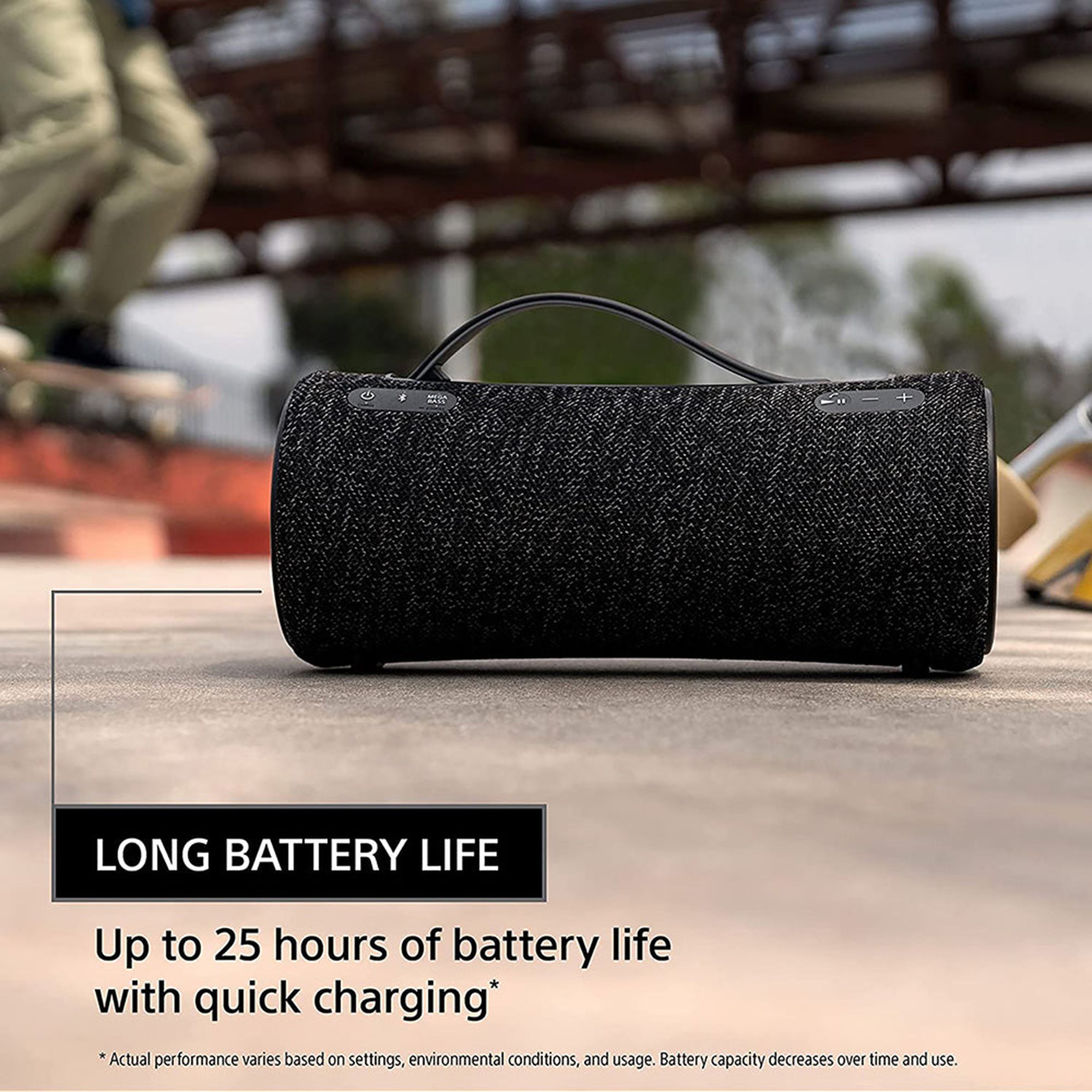 SONY SRS-XG300 Portable Bluetooth Speaker (IP67 Water Resistant, Black)_10