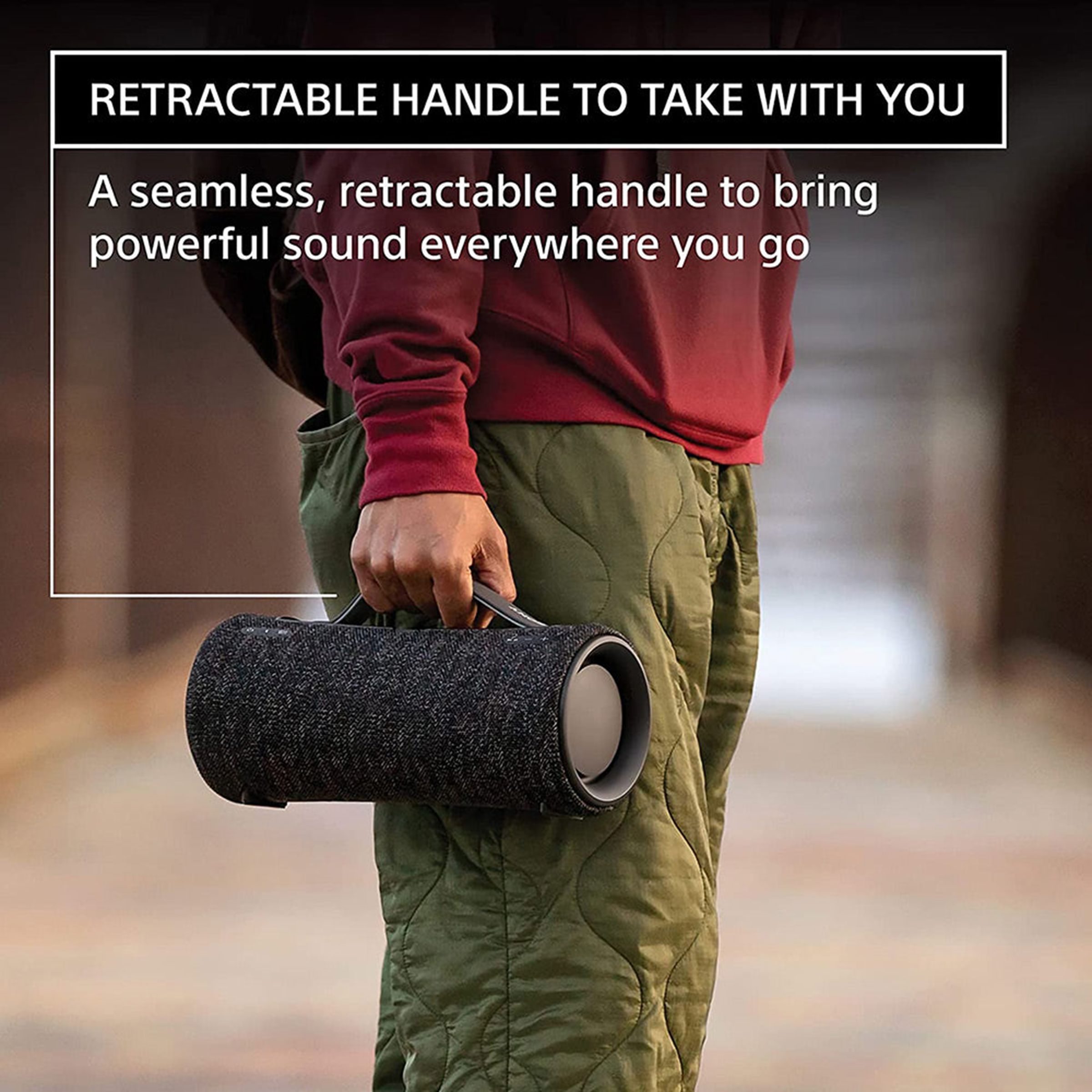 SONY SRS-XG300 Portable Bluetooth Speaker (IP67 Water Resistant, Black)_11