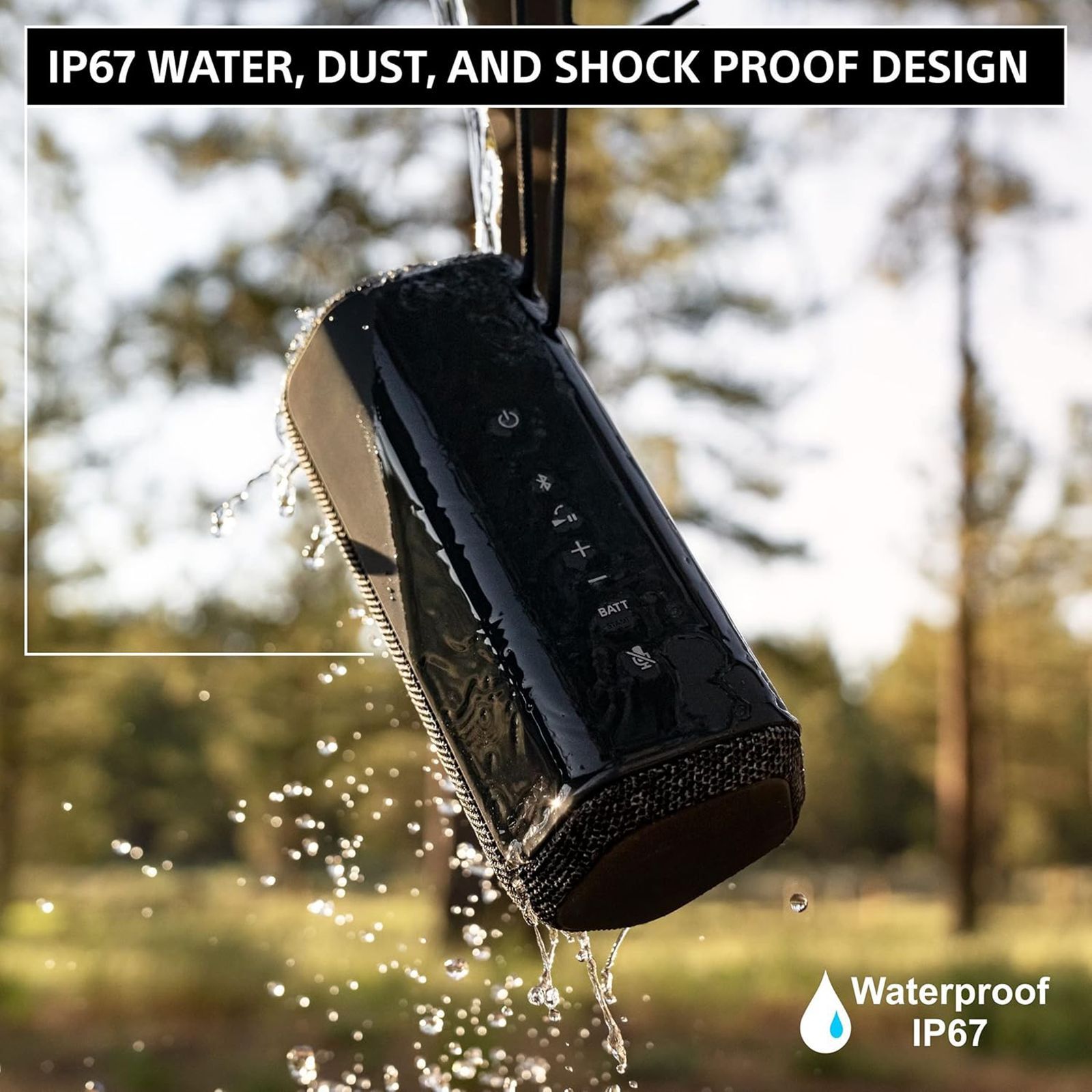 SONY X-Series Portable Bluetooth Speaker (IP67 Waterproof, Mono Channel, Silver) SONY X-Series Portable Bluetooth Speaker (IP67 Waterproof, Mono Channel, Silver)_9