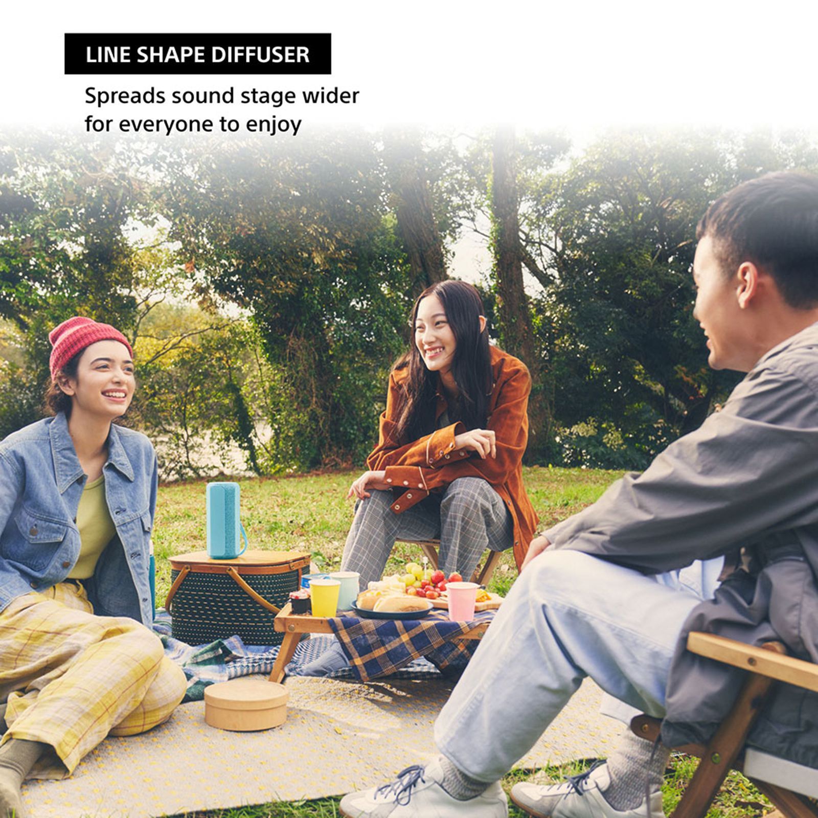 SONY X-Series Portable Bluetooth Speaker (IP67 Waterproof, Mono Channel, Blue)_5