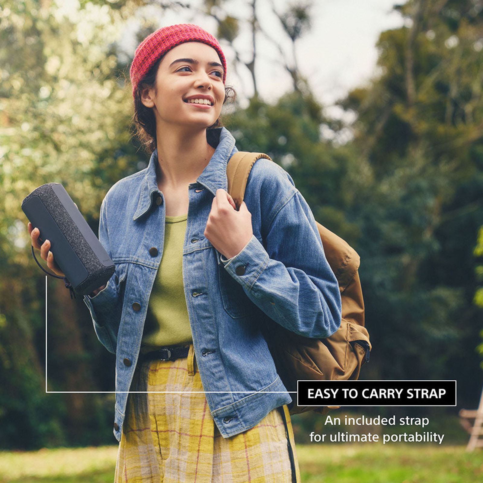 SONY X-Series Portable Bluetooth Speaker (IP67 Waterproof, Mono Channel, Blue)_6