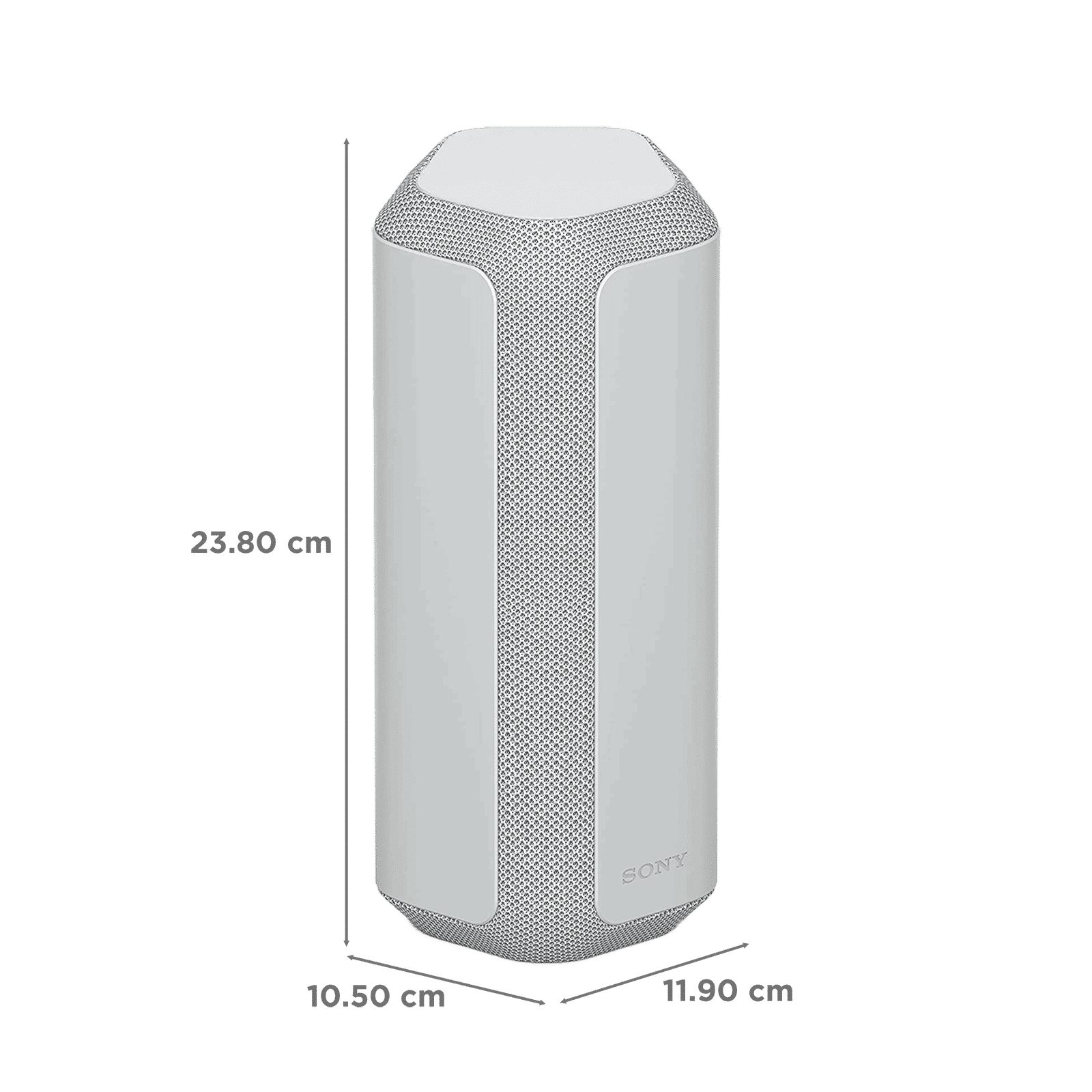 SONY X-Series 7.5W Portable Bluetooth Speaker (IP67 Water Resistant, 24 Hours Playback Time, 2.0 Channel, Silver) SONY X-Series 7.5W Portable Bluetooth Speaker (IP67 Water Resistant, 24 Hours Playback Time, 2.0 Channel, Silver)_2