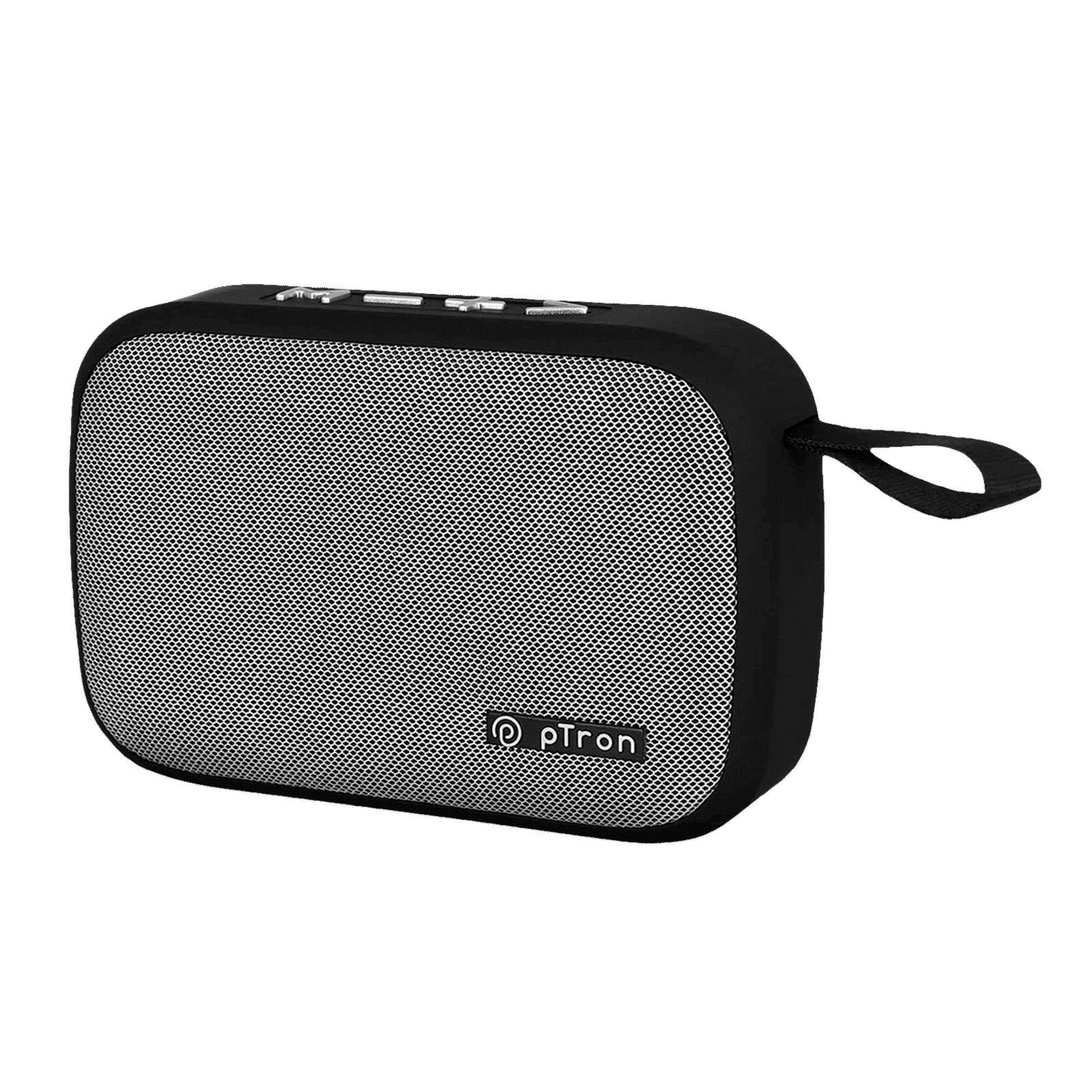pTron Sonor Evo 5 Watt Portable Bluetooth Speaker (Integrated Music, Call Control, Black)_1