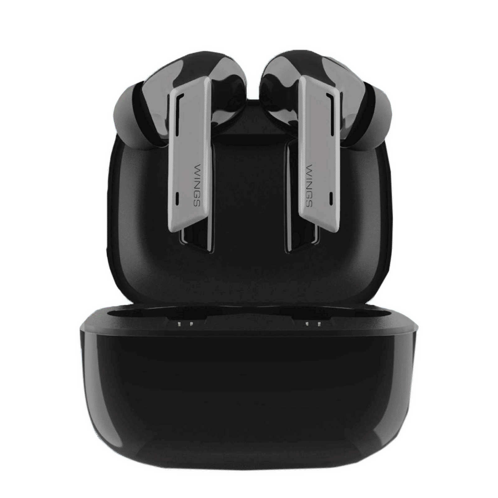 WINGS Beatpods TWS Earbuds with Active Noise Cancellation (Upto 20 Hours Playback, Black) WINGS Beatpods TWS Earbuds with Active Noise Cancellation (Upto 20 Hours Playback, Black)_1