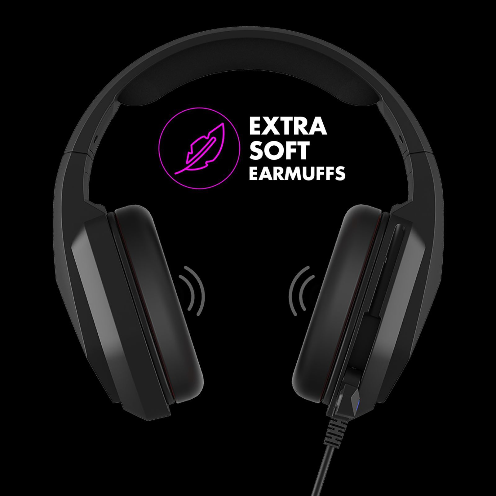 WINGS Vader 200 Wired Gaming Headset with Noise Isolation (3D Surround Sound, On Ear, Black)_11