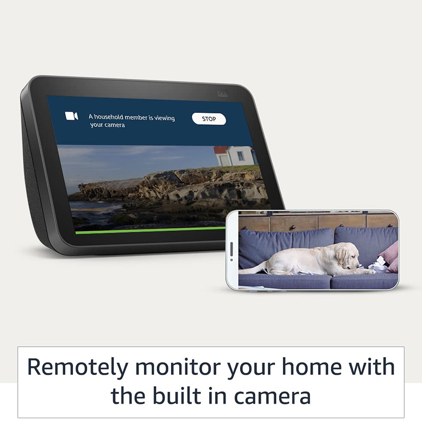 amazon Echo Show 8 (2nd Gen) with Built-in Alexa Smart Wi-Fi Speaker (Passive Bass Radiator Neodymium Speakers, White)_4