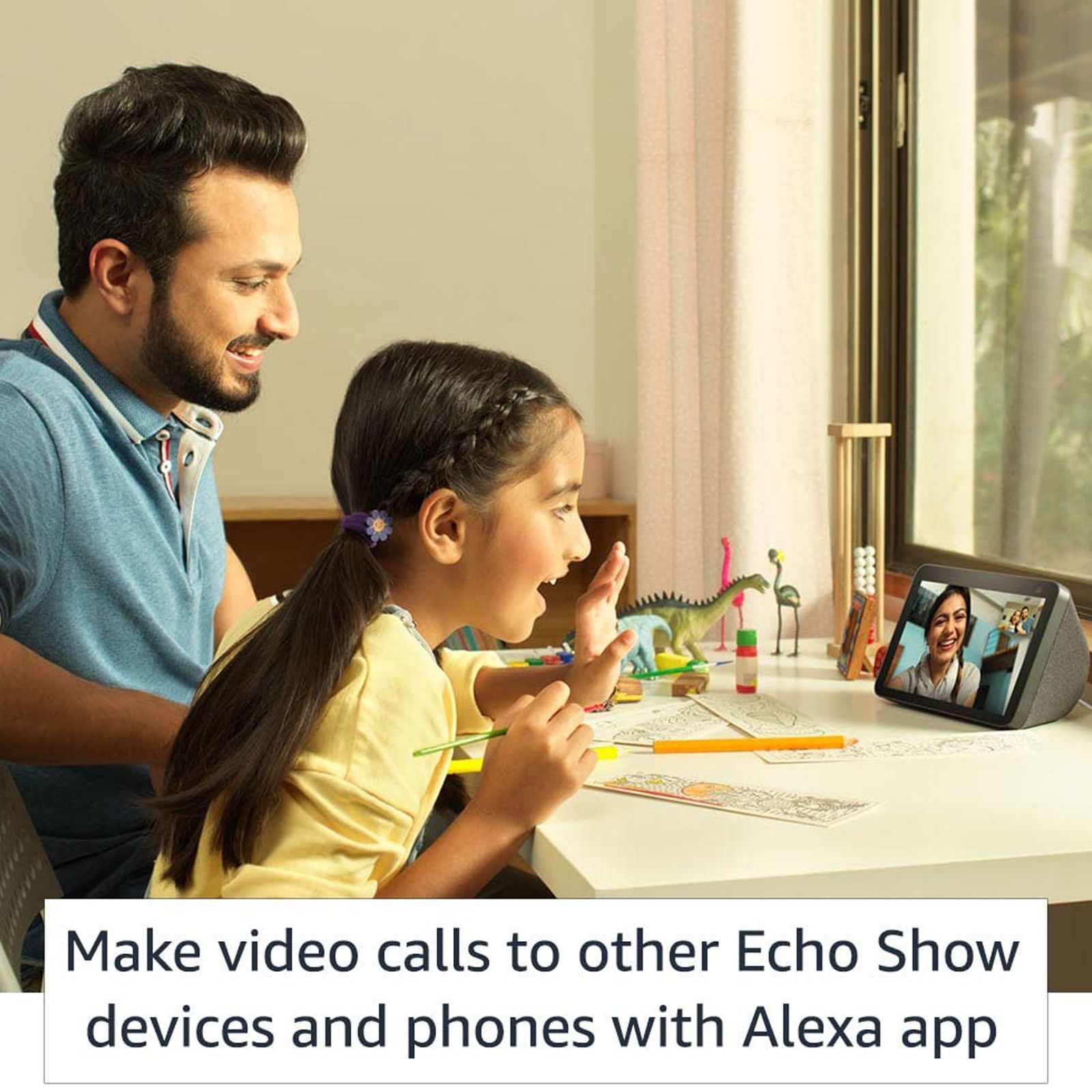 amazon Echo Show 8 (2nd Gen) with Built-in Alexa Smart Wi-Fi Speaker (Passive Bass Radiator Neodymium Speakers, White)_6