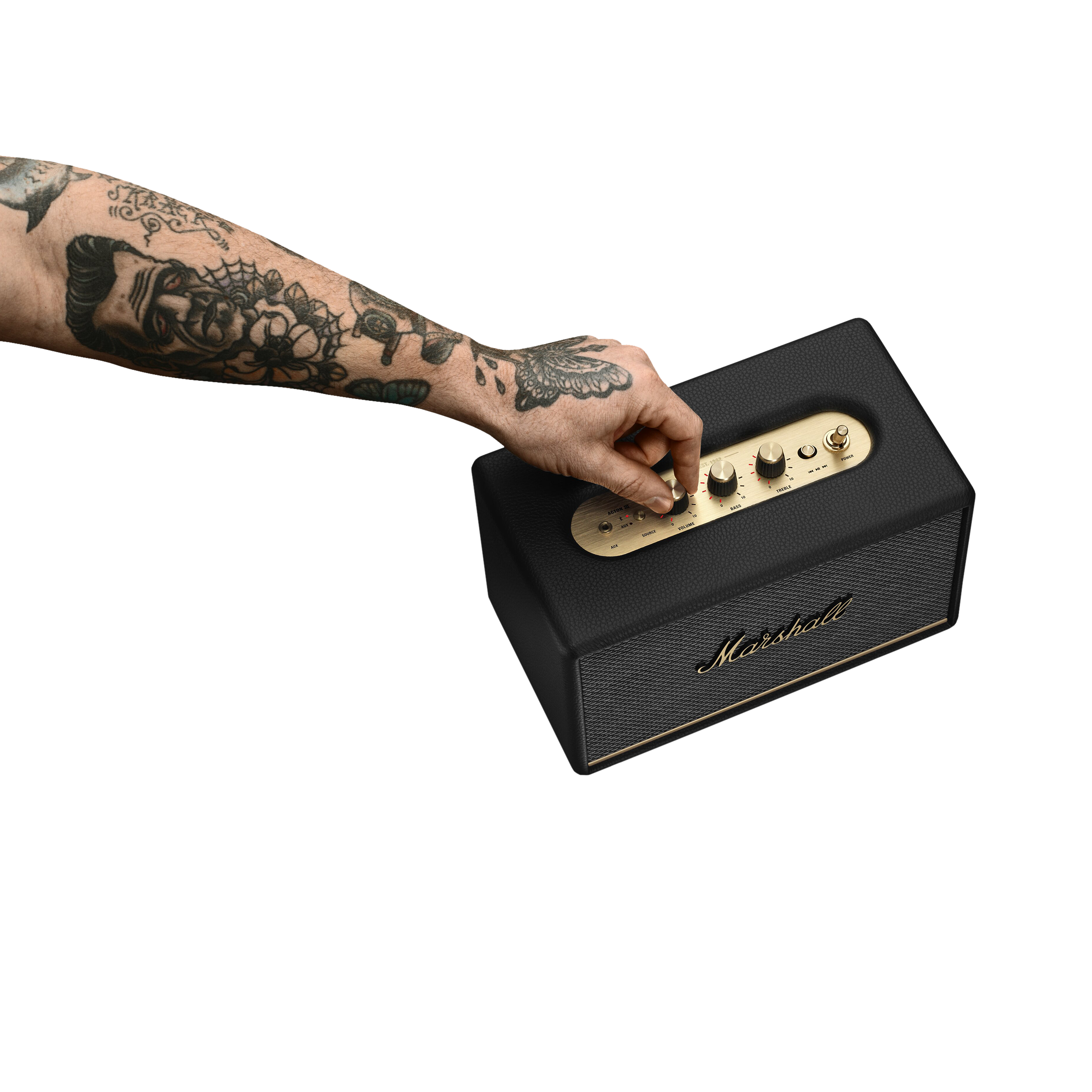 Marshall Acton III Bluetooth Speaker (Signature Sound, Stereo Channel, Original Black)_13