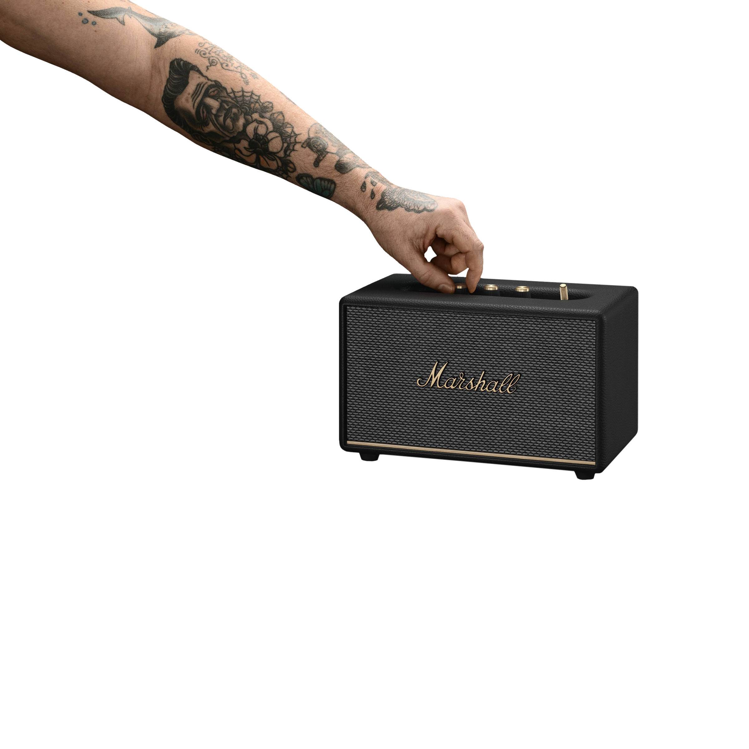 Marshall Acton III Bluetooth Speaker (Signature Sound, Stereo Channel, Original Black)_15