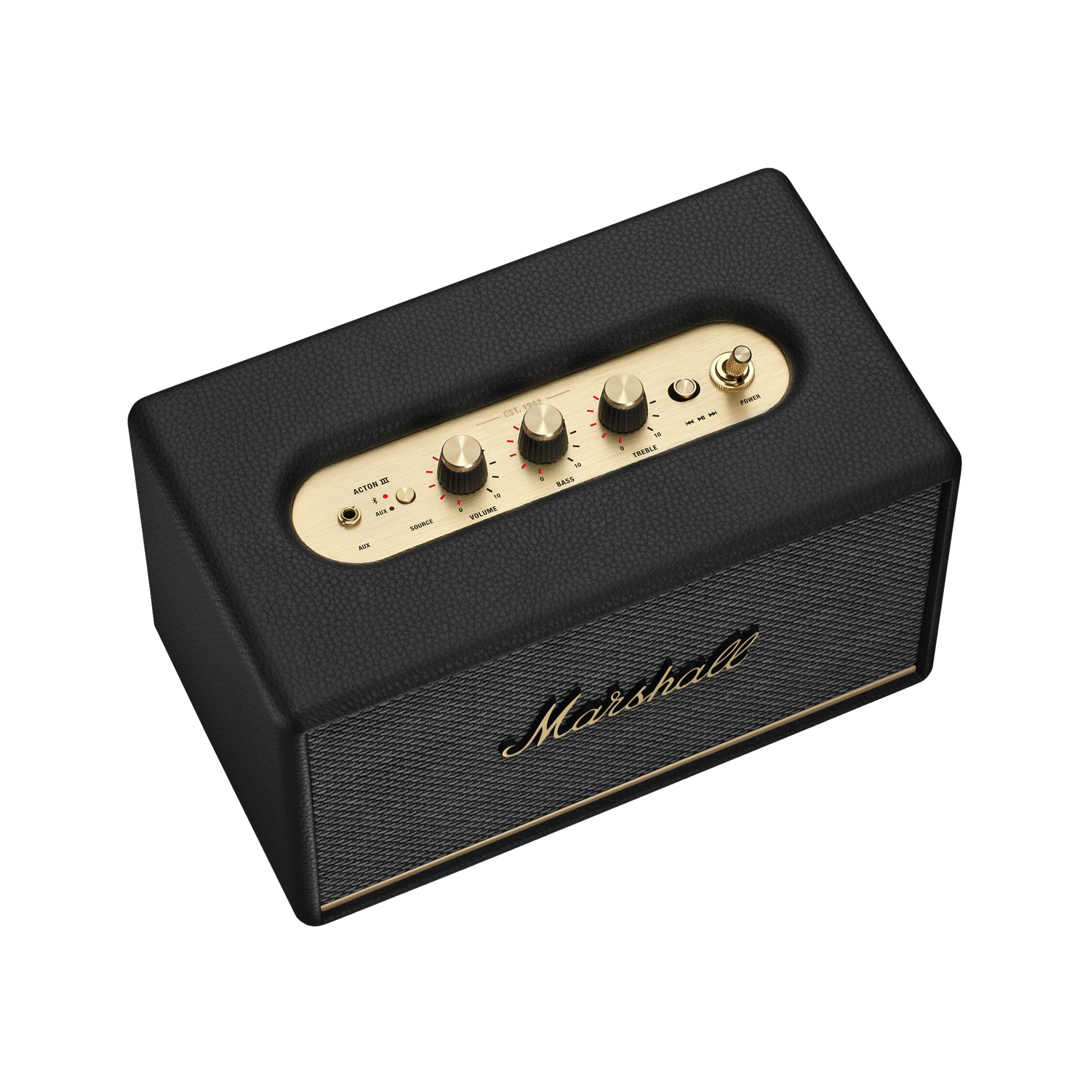 Marshall Acton III Bluetooth Speaker (Signature Sound, Stereo Channel, Original Black)_16