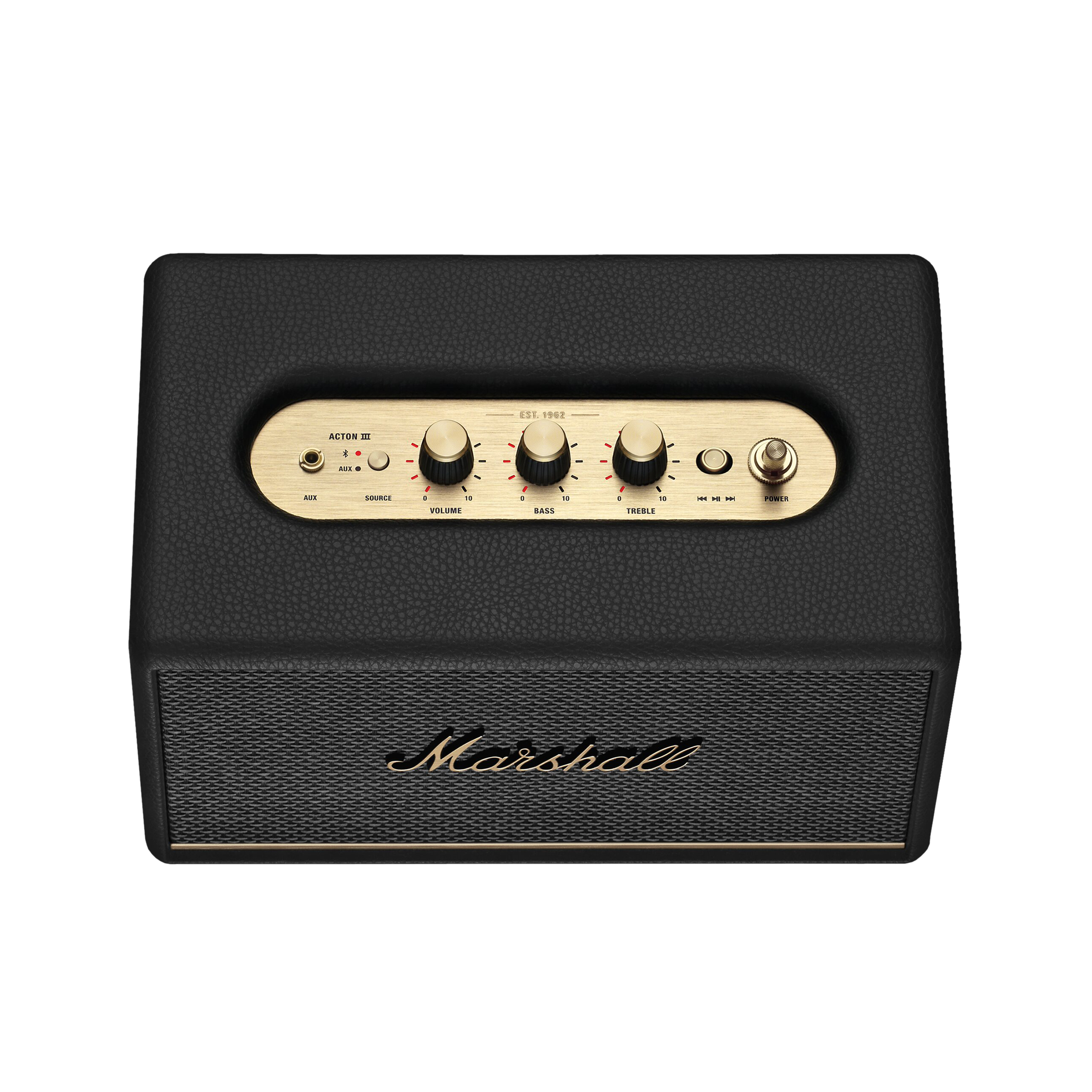 Marshall Acton III Bluetooth Speaker (Signature Sound, Stereo Channel, Original Black)_4