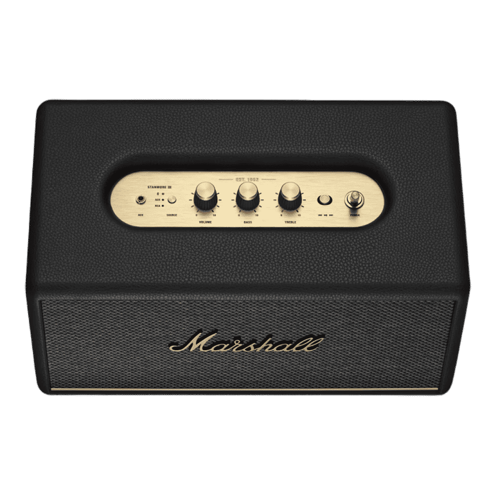 Marshall Stanmore III Bluetooth Speaker (Signature Sound, Stereo Channel, Black)_4