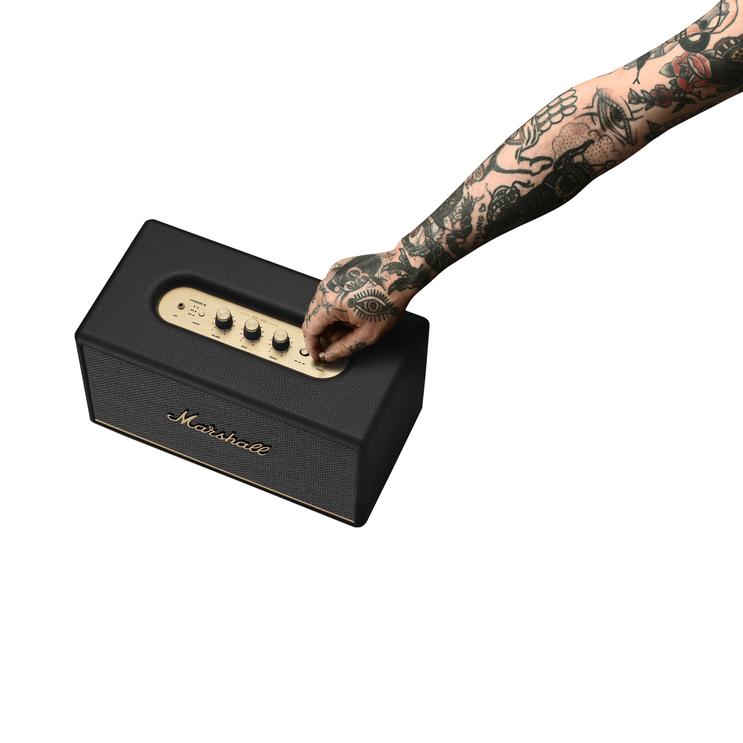 Marshall Stanmore III Bluetooth Speaker (Signature Sound, Stereo Channel, Black)_8