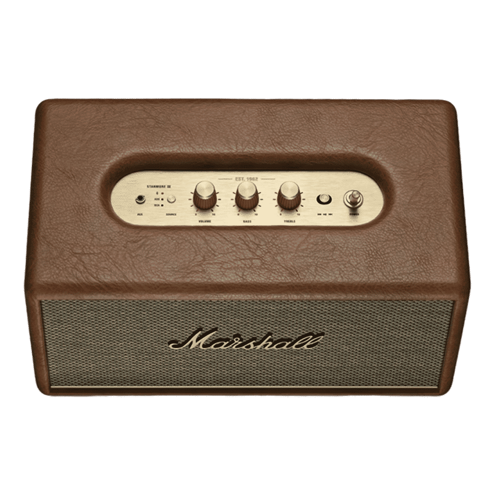 Marshall Stanmore III 80W Bluetooth Speaker (Signature Sound, Qualcomm AptX Technology, Stereo Channel, Brown) Marshall Stanmore III 80W Bluetooth Speaker (Signature Sound, Qualcomm AptX Technology, Stereo Channel, Brown)_8