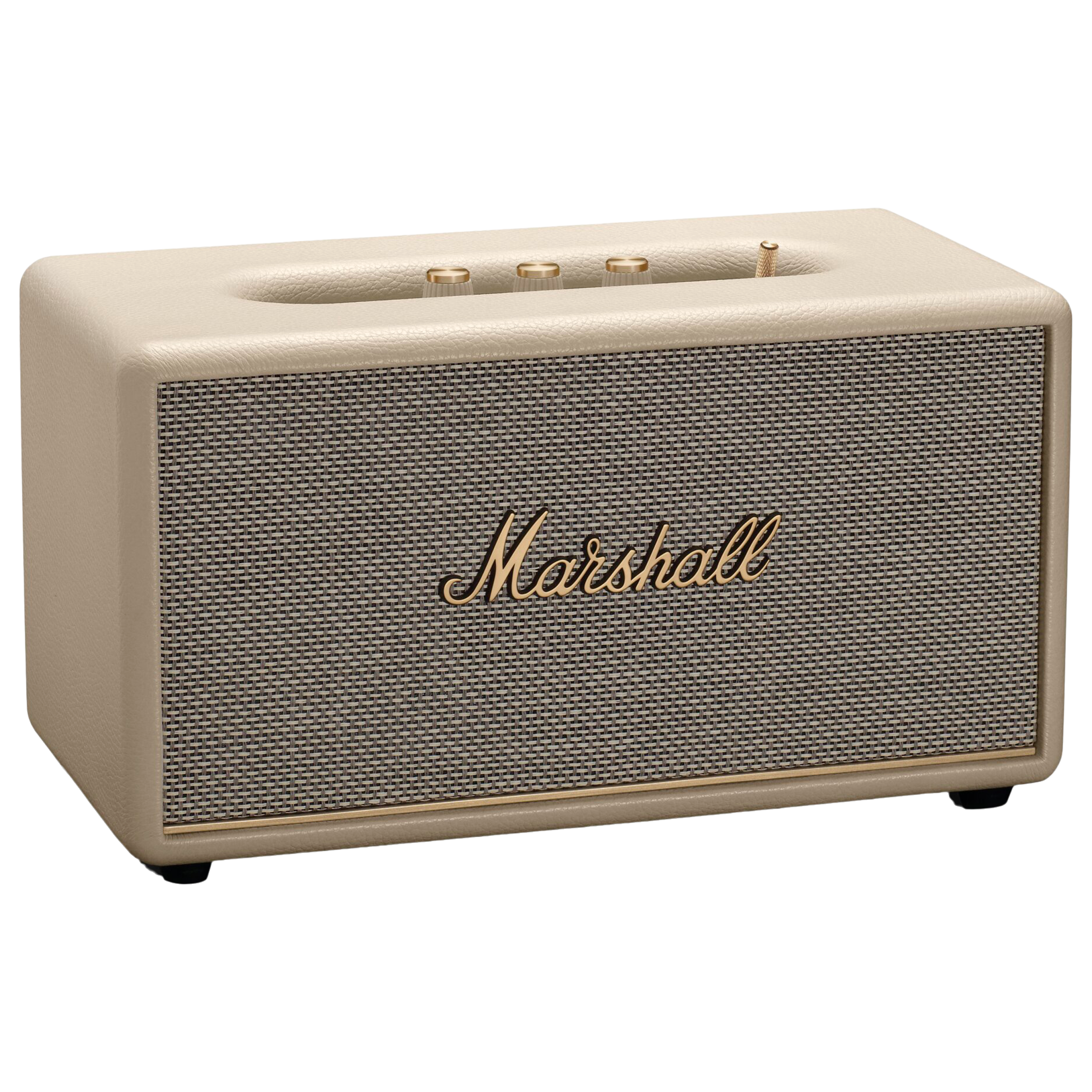 Marshall Stanmore III 80W Portable Bluetooth Speaker (Home-filling Signature Sound, Stereo Channel, Cream)_2